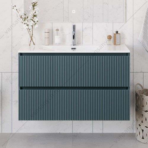 Тумба под раковину 120 BELBAGNO UNO подвесная с 2ящ. Голубой Матовый UNO-1200-2C-SO-AO Belbagno (Италия) купить в Тюмени (Ван Саныч™)