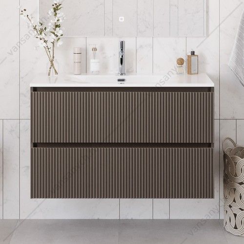 Тумба под раковину 120 BELBAGNO UNO подвесная с 2ящ. Бежевый матовый UNO-1200-2C-SO-СO Belbagno (Италия) купить в Тюмени (Ван Саныч™)