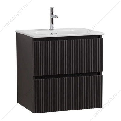 Тумба под раковину 60 BELBAGNO UNO подвесная с 2ящ. Темно-Серый Матовый Belbagno (Италия) купить в Тюмени (Ван Саныч™)