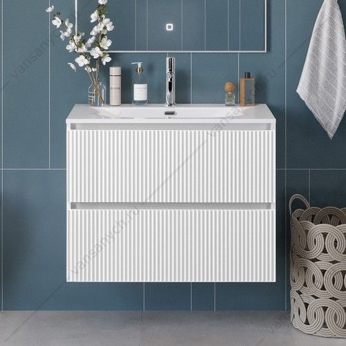 Тумба под раковину 90 BELBAGNO UNO подвесная с 2ящ. Bianco Opaco UNO-900-2C-SO-BO Belbagno (Италия) купить в Тюмени (Ван Саныч™)