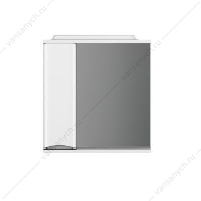Зеркало-шкаф AM.PM Like, 80 см, с подсветкой, левый, белый, M80MPL0801WG  AM.PM (Германия) купить в Тюмени (Ван Саныч™)