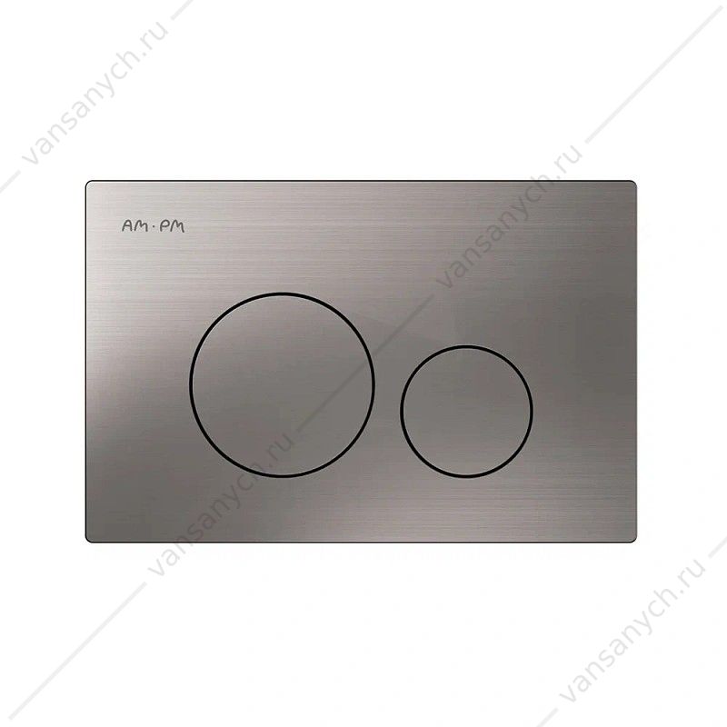 Клавиша смыва пневматическая никель матовый для инсталляции AM.PM Pro L I049031  AM.PM (Германия) купить в Тюмени (Ван Саныч™)