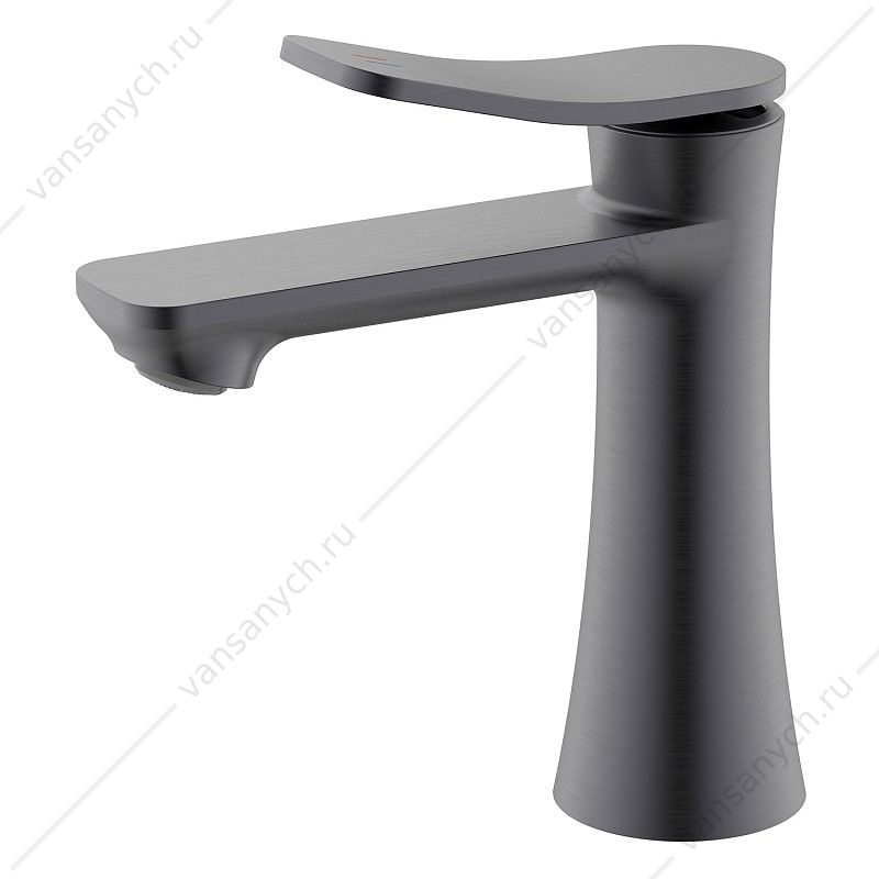 Cмеситель для раковины Azario Escaro керамический картридж, графит AZ-K1074GR AZARIO (Россия/Китай) купить в Тюмени (Ван Саныч™)