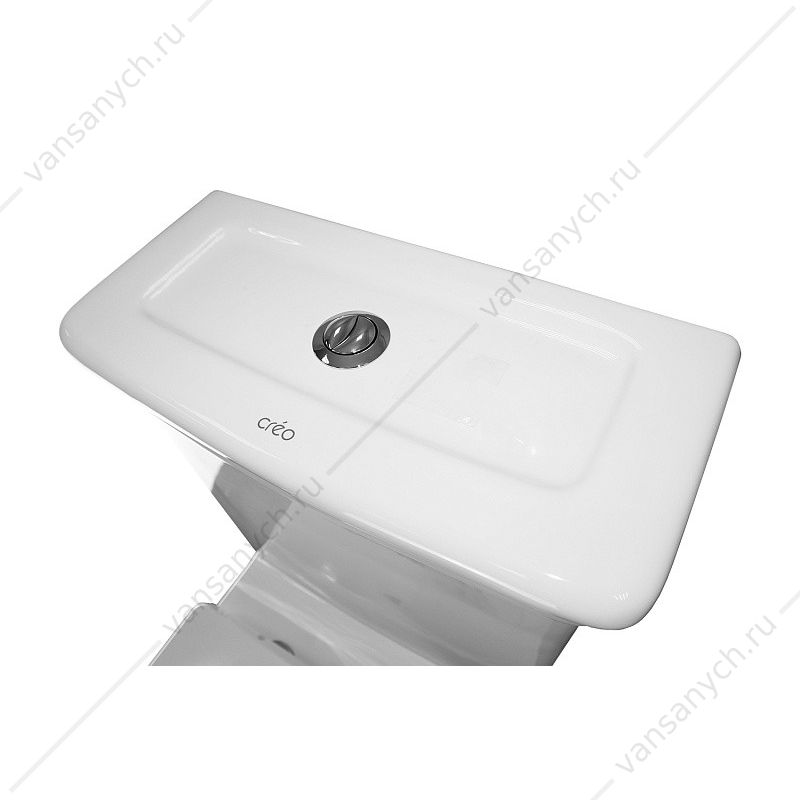 Унитаз-компакт напольный Creo Ceramique Orleans сиденье микролифт, белый OR1002+OR1003+OR1001 Creo Ceramique (Франция) купить в Тюмени (Ван Саныч™)
