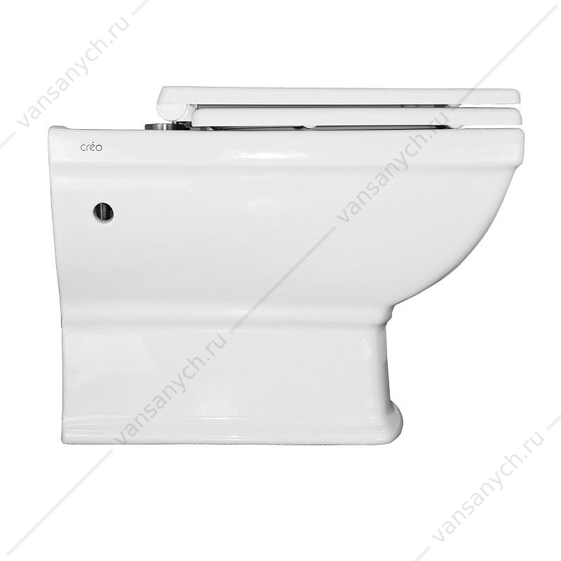 Унитаз подвесной Creo Ceramique ORLEANS с сидением микролифт OR1100+OR1001 Creo Ceramique (Франция) купить в Тюмени (Ван Саныч™)