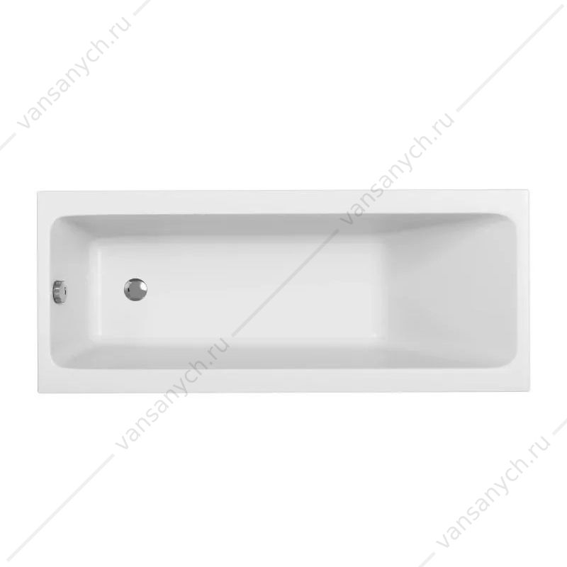 Ванна акриловая прямоугольная Cersanit CREA 170x70 белая 64870 Cersanit (Польша) купить в Тюмени (Ван Саныч™)