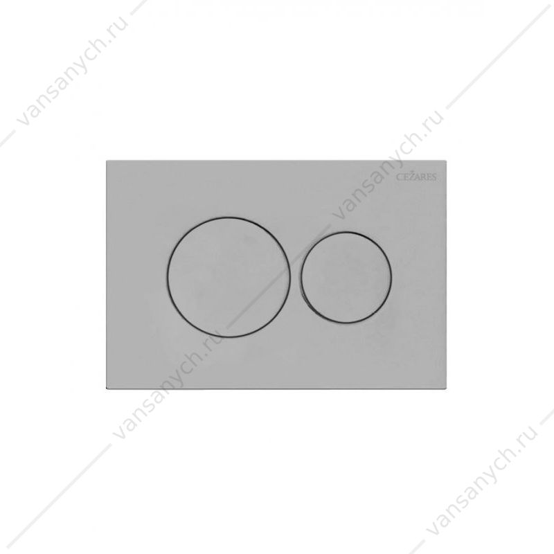 Кнопка смыва пневматическая CEZARES черный матовый PN1-BTN-NOP Cezares (Италия) купить в Тюмени (Ван Саныч™)