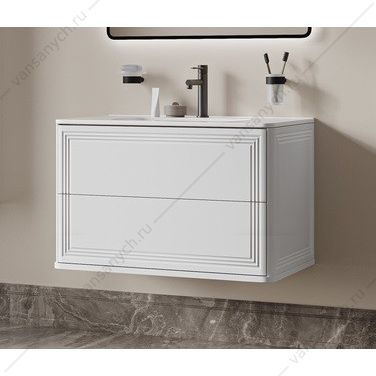 Тумба с раковиной 80 IDDIS Oxford Neo подвесная белый OXN80W0i95K
 IDDIS (Россия) купить в Тюмени (Ван Саныч™)