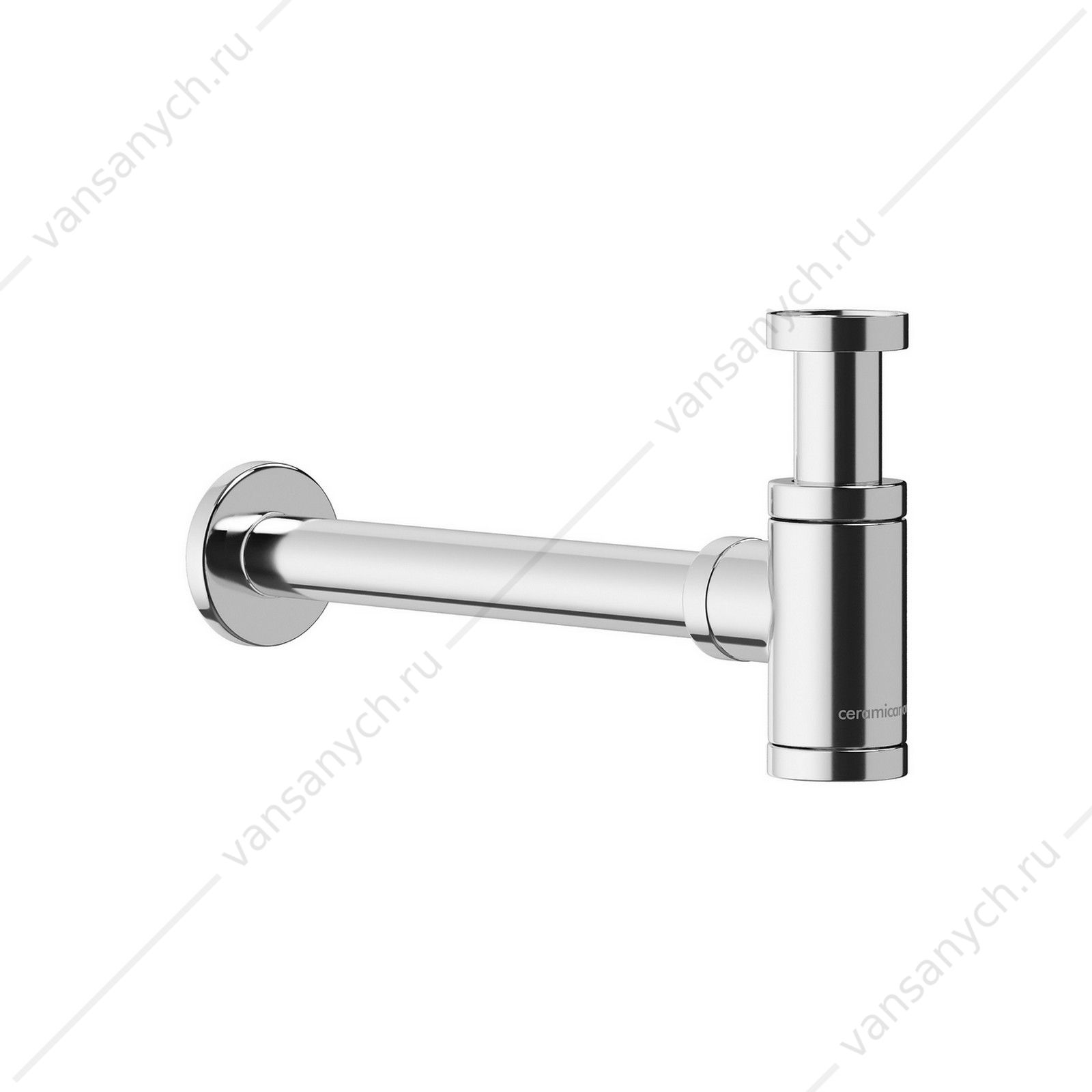 Сифон для раковины хром Ceramica Nova 70001CH  CERAMICA NOVA (Италия) купить в Тюмени (Ван Саныч™)
