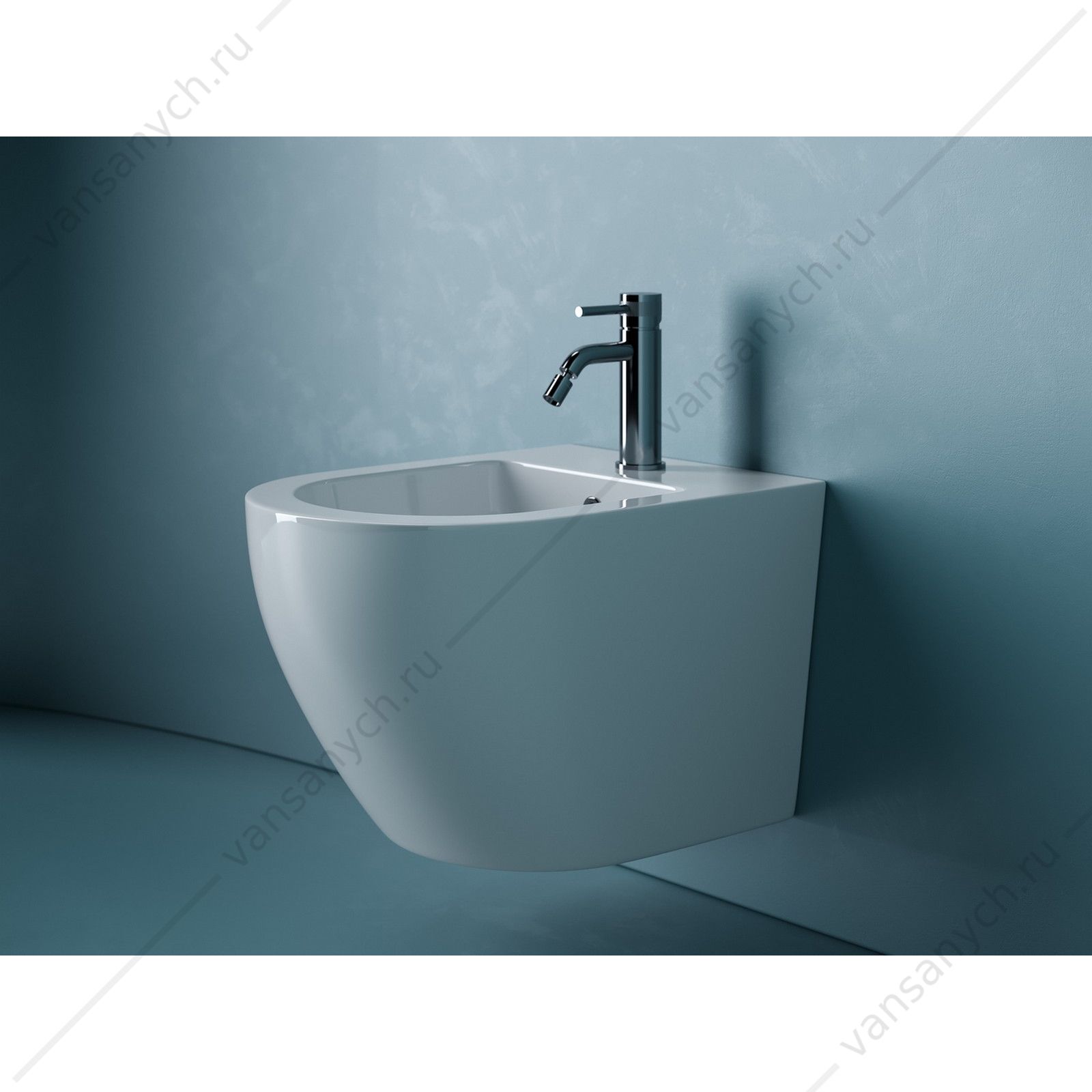 Биде Ceramica Nova UNO CN11002 подвесное CERAMICA NOVA (Италия) купить в Тюмени (Ван Саныч™)