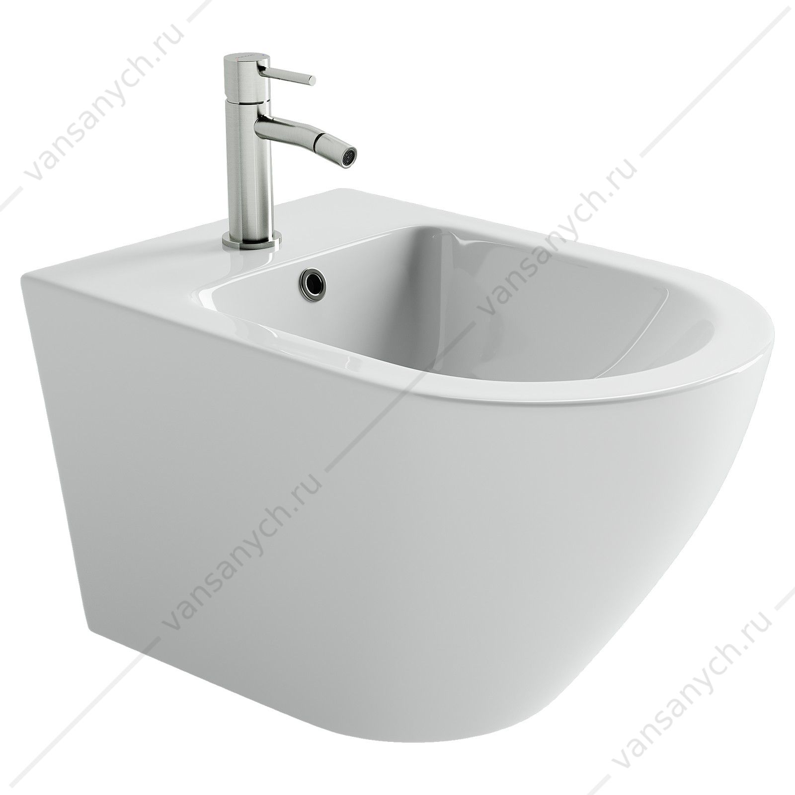 Биде Ceramica Nova Whirl CN11008 подвесное CERAMICA NOVA (Италия) купить в Тюмени (Ван Саныч™)