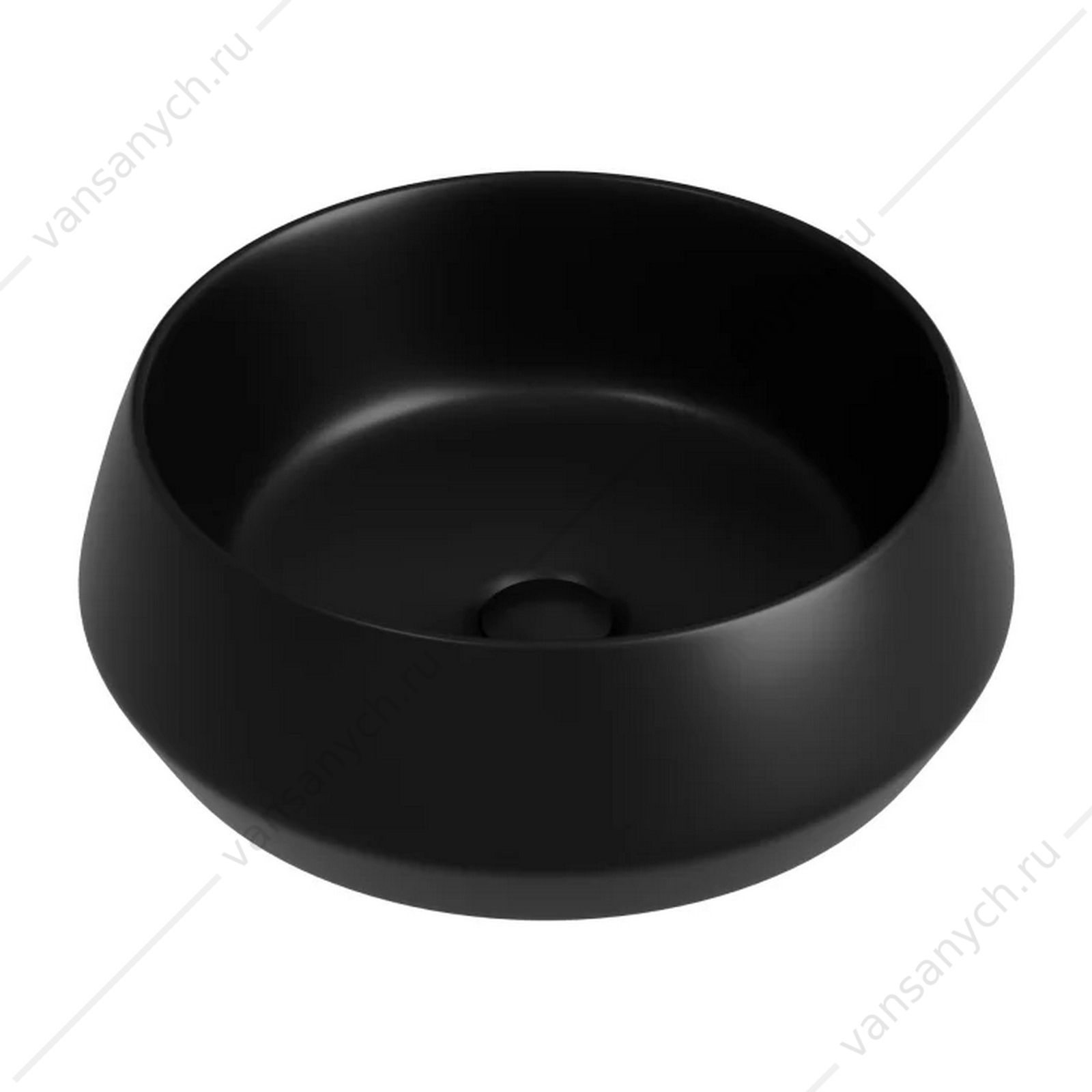Раковина 40см Ceramica Nova MAYA CN12004MB накладная черный матовый CERAMICA NOVA (Италия) купить в Тюмени (Ван Саныч™)
