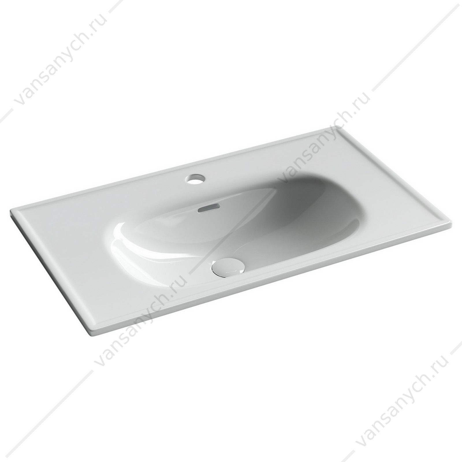 Раковина 80см Ceramica Nova SABO CN13002 накладная белый CERAMICA NOVA (Италия) купить в Тюмени (Ван Саныч™)