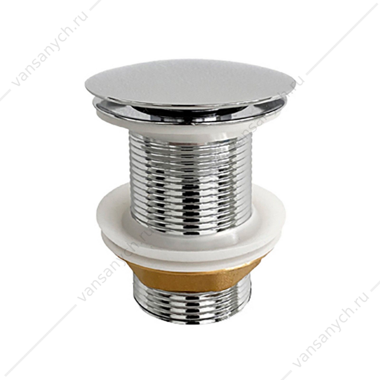 Донный клапан хром для раковины Ceramica Nova CN2000CH CERAMICA NOVA (Италия) купить в Тюмени (Ван Саныч™)