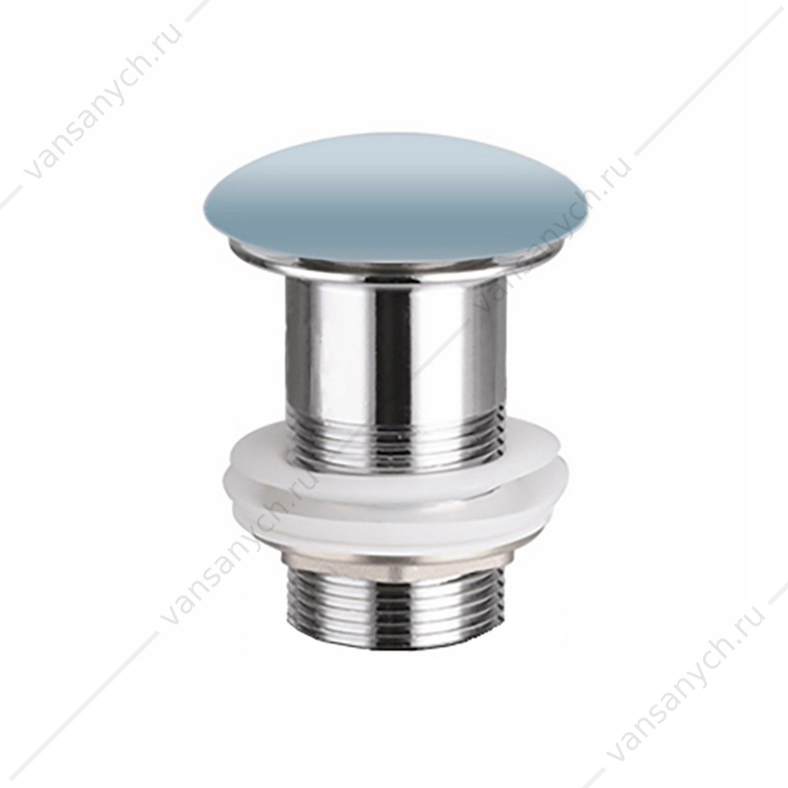 Донный клапан серо-голубой матовый для раковины Ceramica Nova CN2000MHL  CERAMICA NOVA (Италия) купить в Тюмени (Ван Саныч™)