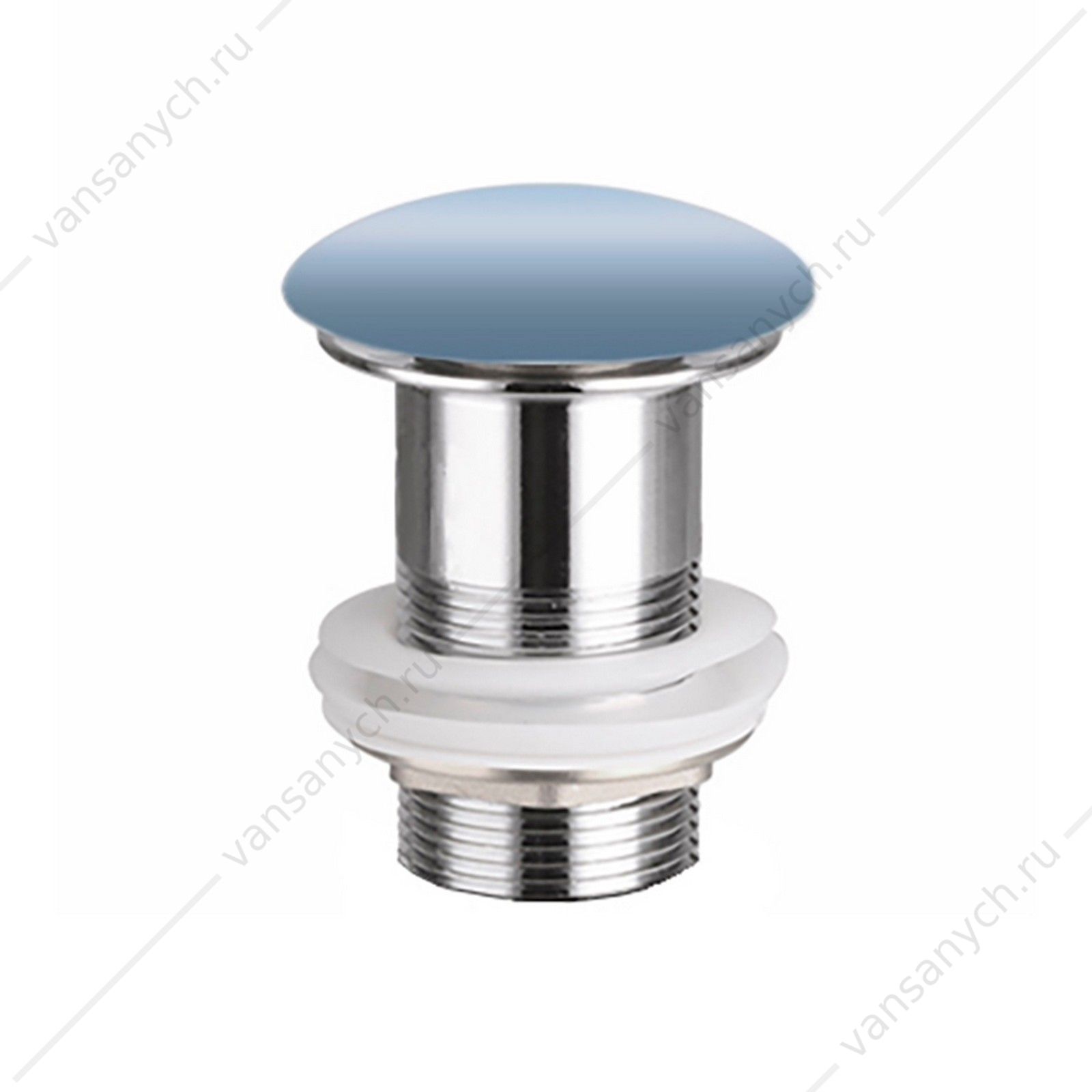 Донный клапан голубой матовый для раковины Ceramica Nova CN2000ML  CERAMICA NOVA (Италия) купить в Тюмени (Ван Саныч™)