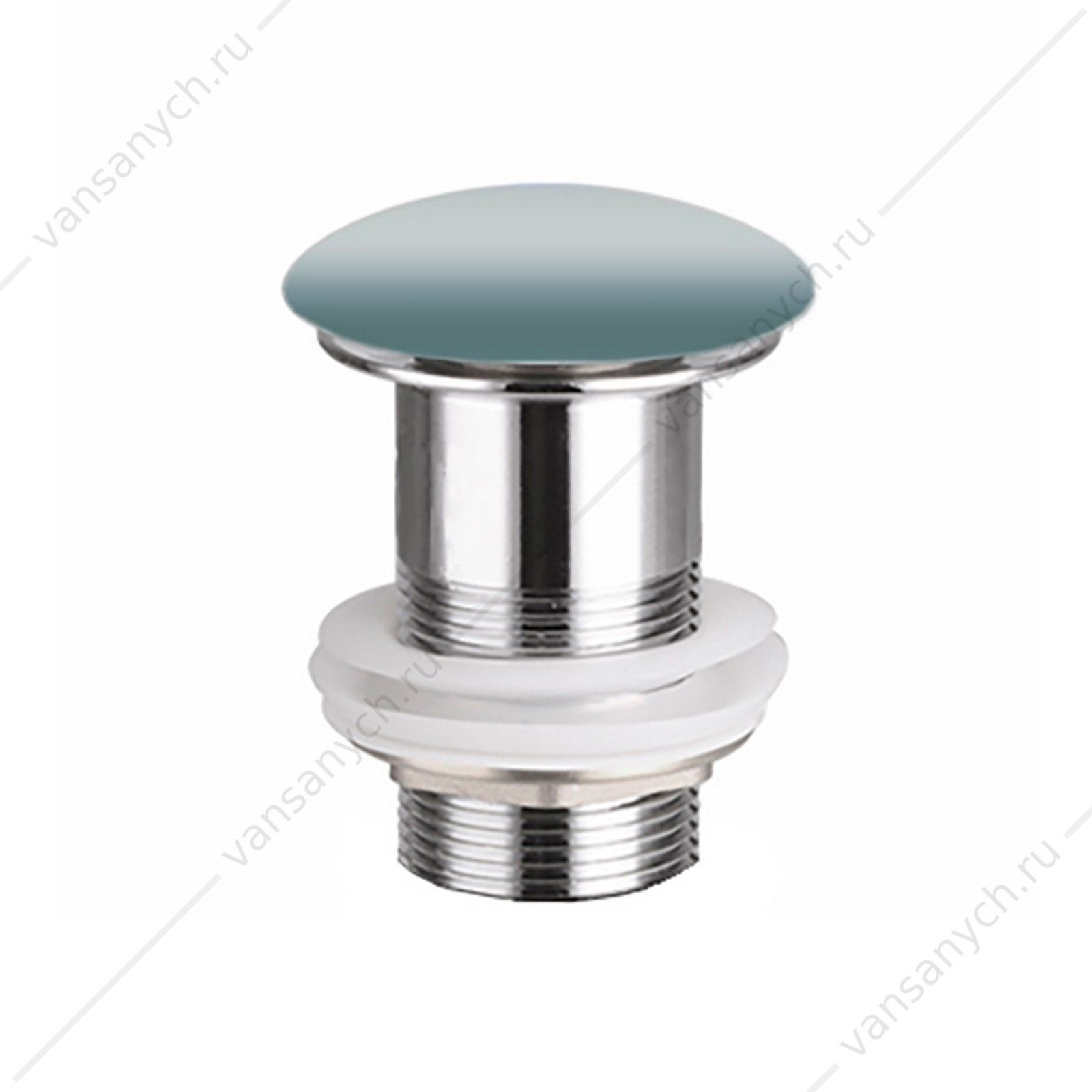 Донный клапан зеленый матовый для раковины Ceramica Nova CN2000MLG  CERAMICA NOVA (Италия) купить в Тюмени (Ван Саныч™)