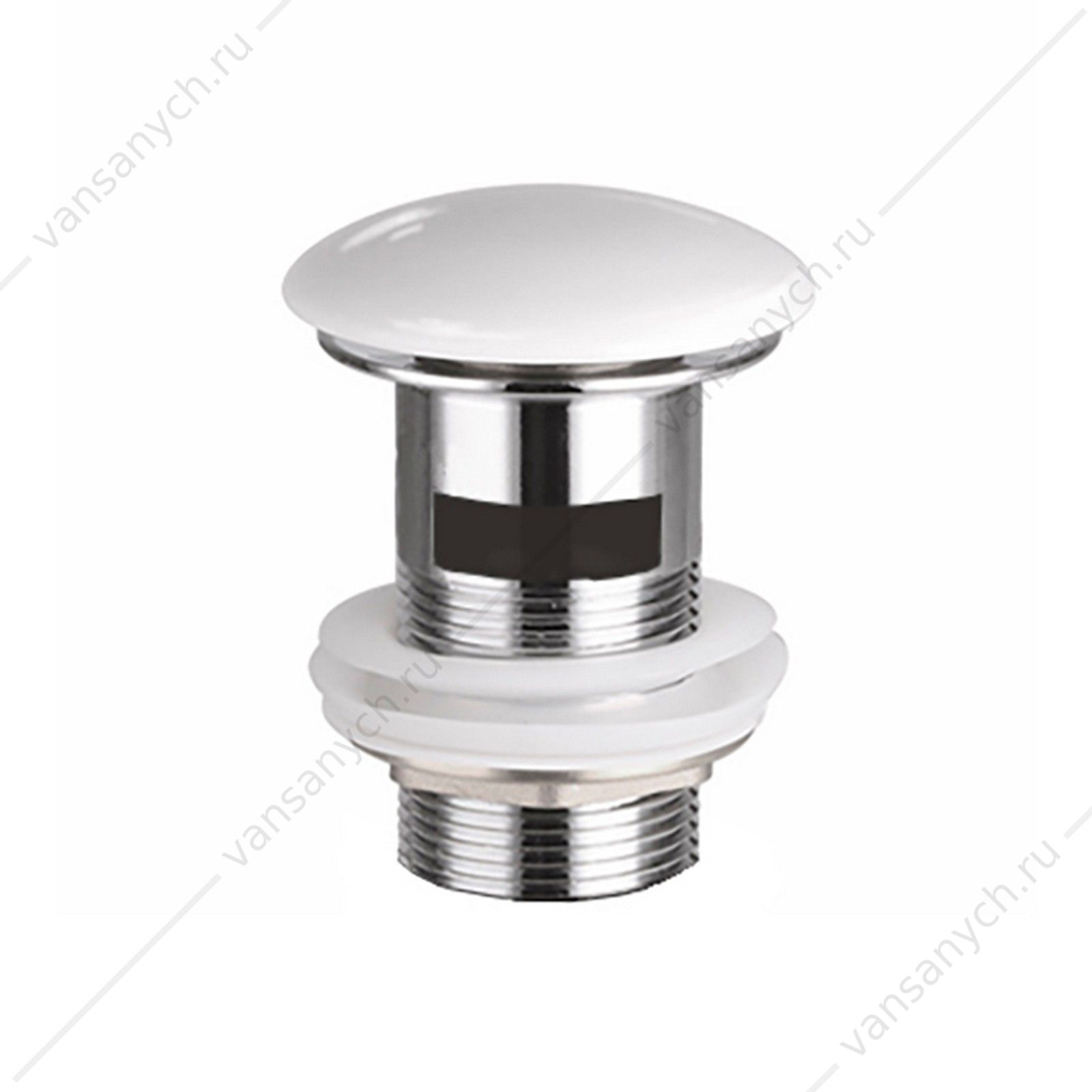 Донный клапан белый для раковины Ceramica Nova CN2000x  CERAMICA NOVA (Италия) купить в Тюмени (Ван Саныч™)