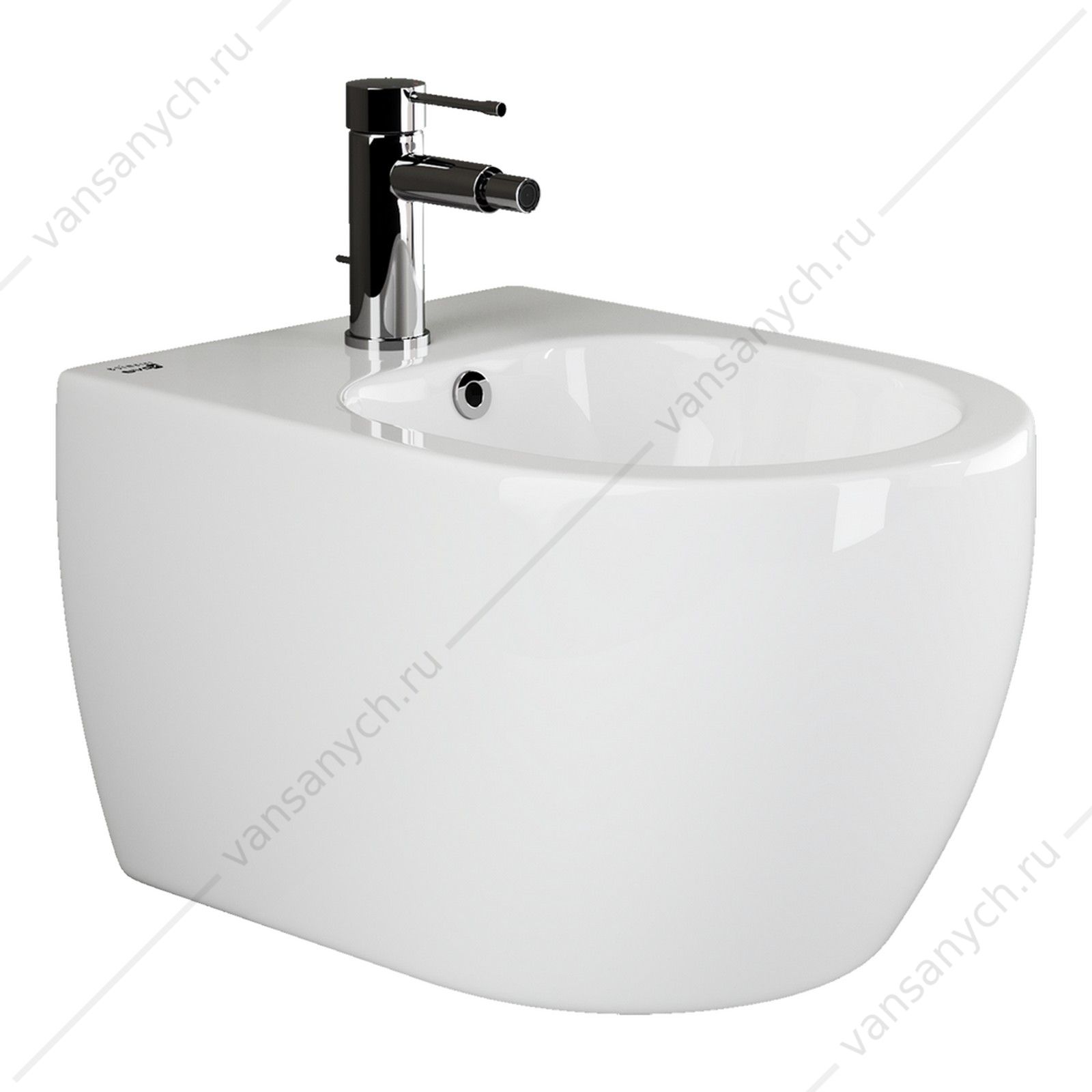 Биде Ceramica Nova PLAY CN3002 белый подвесное CERAMICA NOVA (Италия) купить в Тюмени (Ван Саныч™)