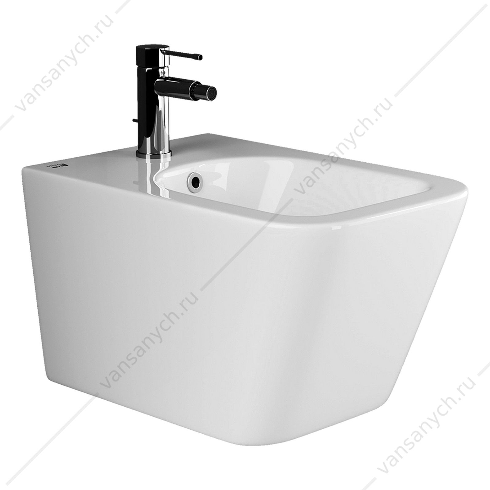 Биде Ceramica Nova METRIC CN3008 белый подвесное CERAMICA NOVA (Италия) купить в Тюмени (Ван Саныч™)