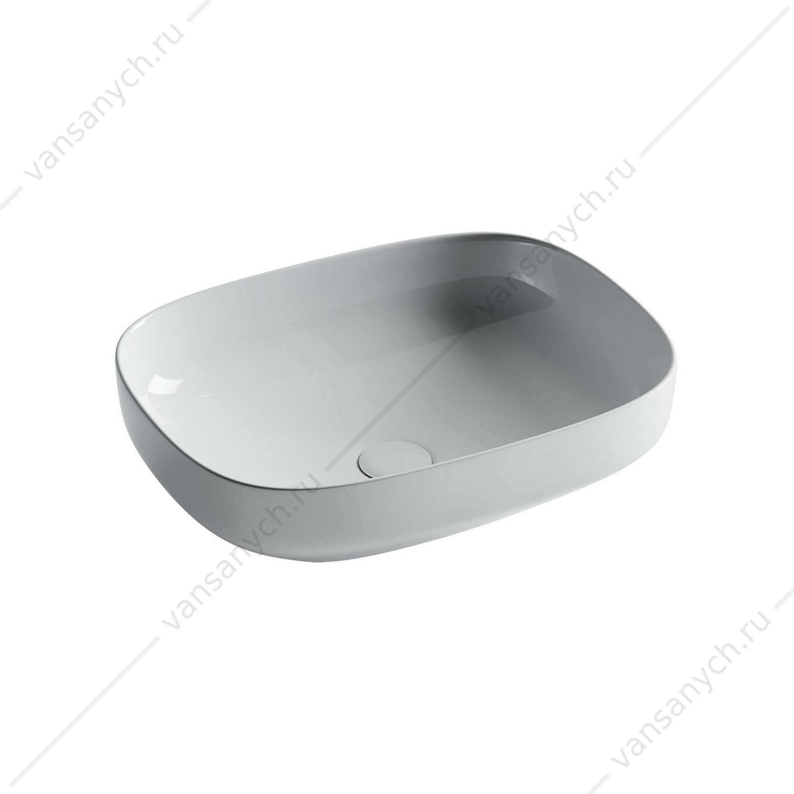 Раковина 50см Ceramica Nova ELEMENT CN5031 накладная белый CERAMICA NOVA (Италия) купить в Тюмени (Ван Саныч™)