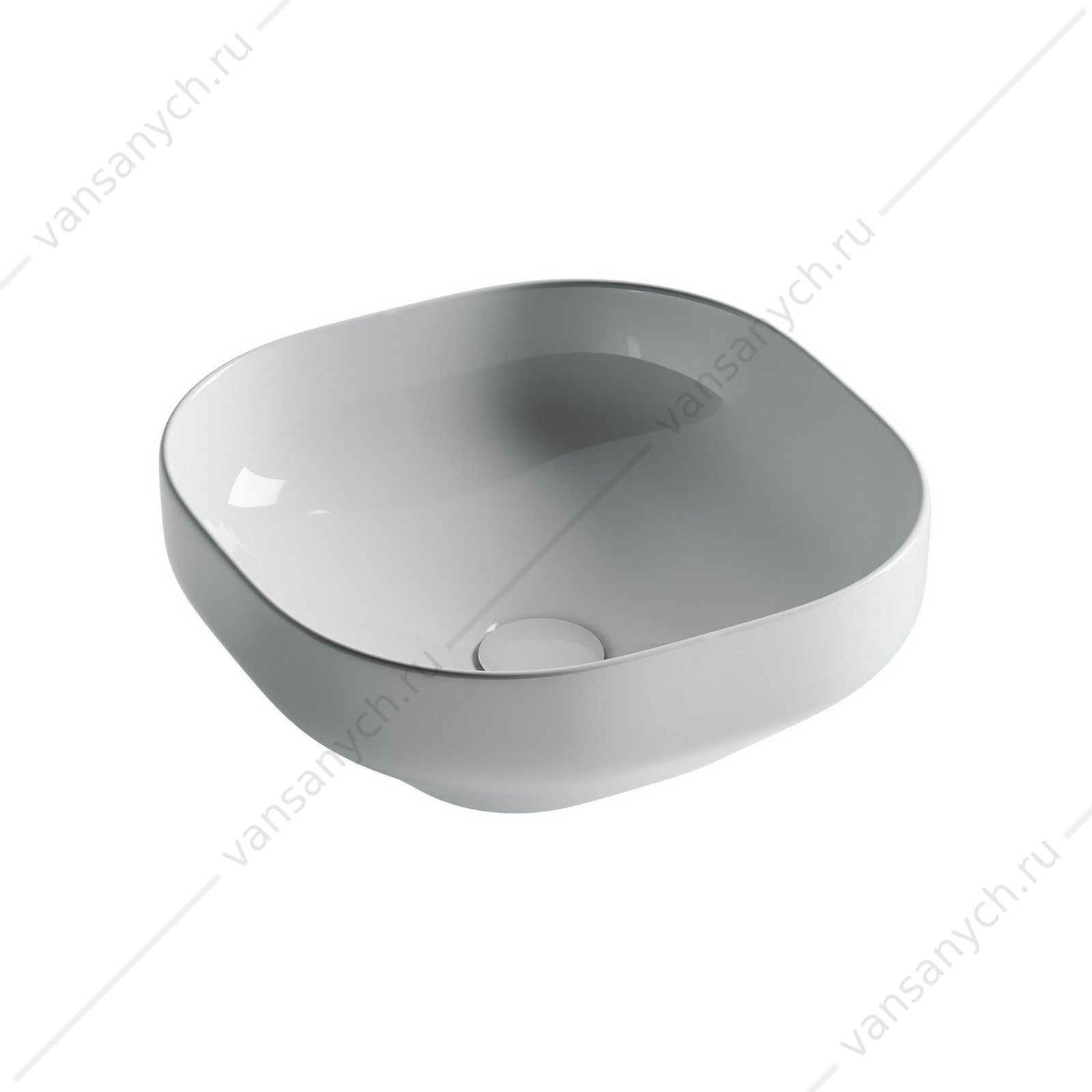 Раковина 38см Ceramica Nova ELEMENT CN5032 накладная белый CERAMICA NOVA (Италия) купить в Тюмени (Ван Саныч™)