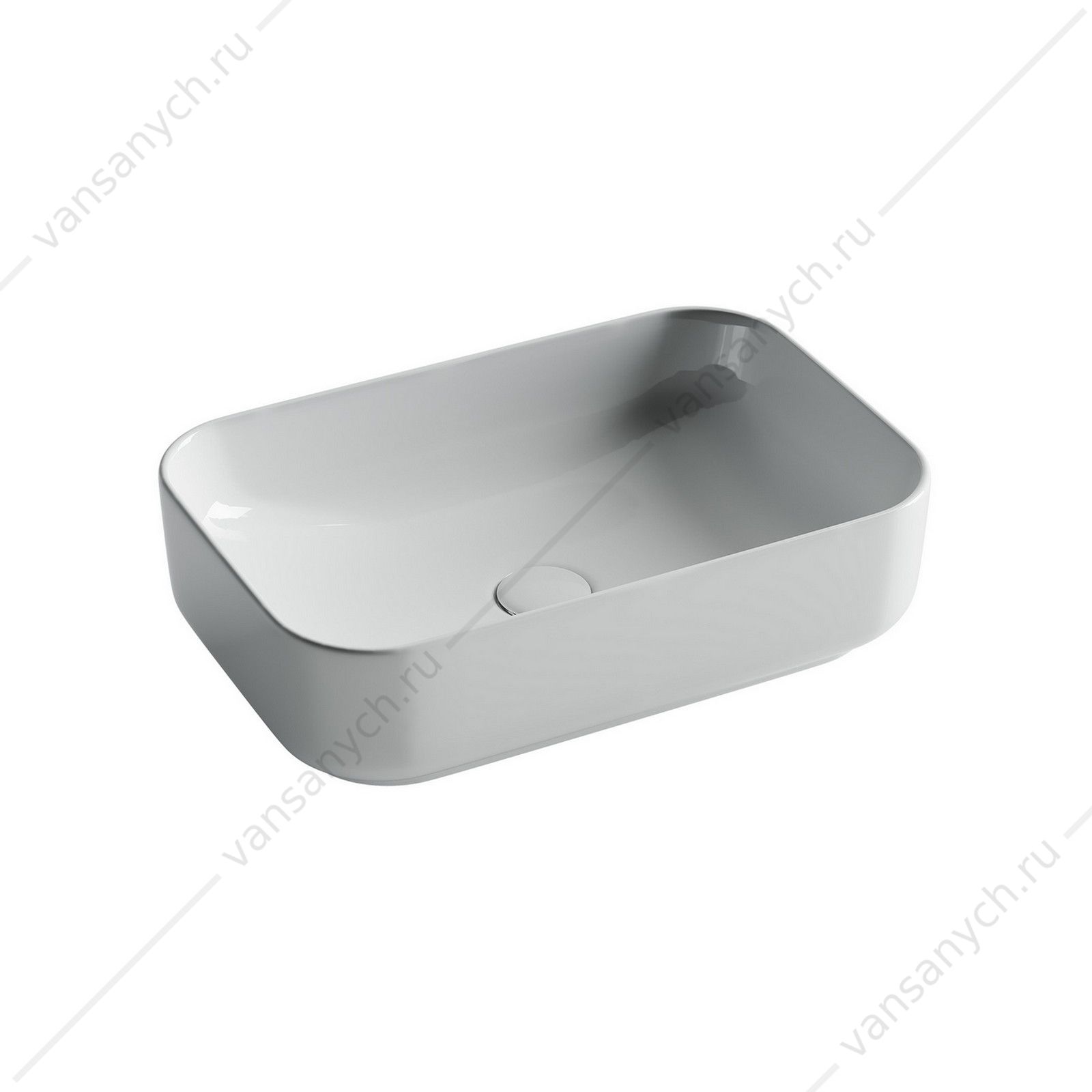 Раковина 51см Ceramica Nova ELEMENT CN5043 накладная белый CERAMICA NOVA (Италия) купить в Тюмени (Ван Саныч™)
