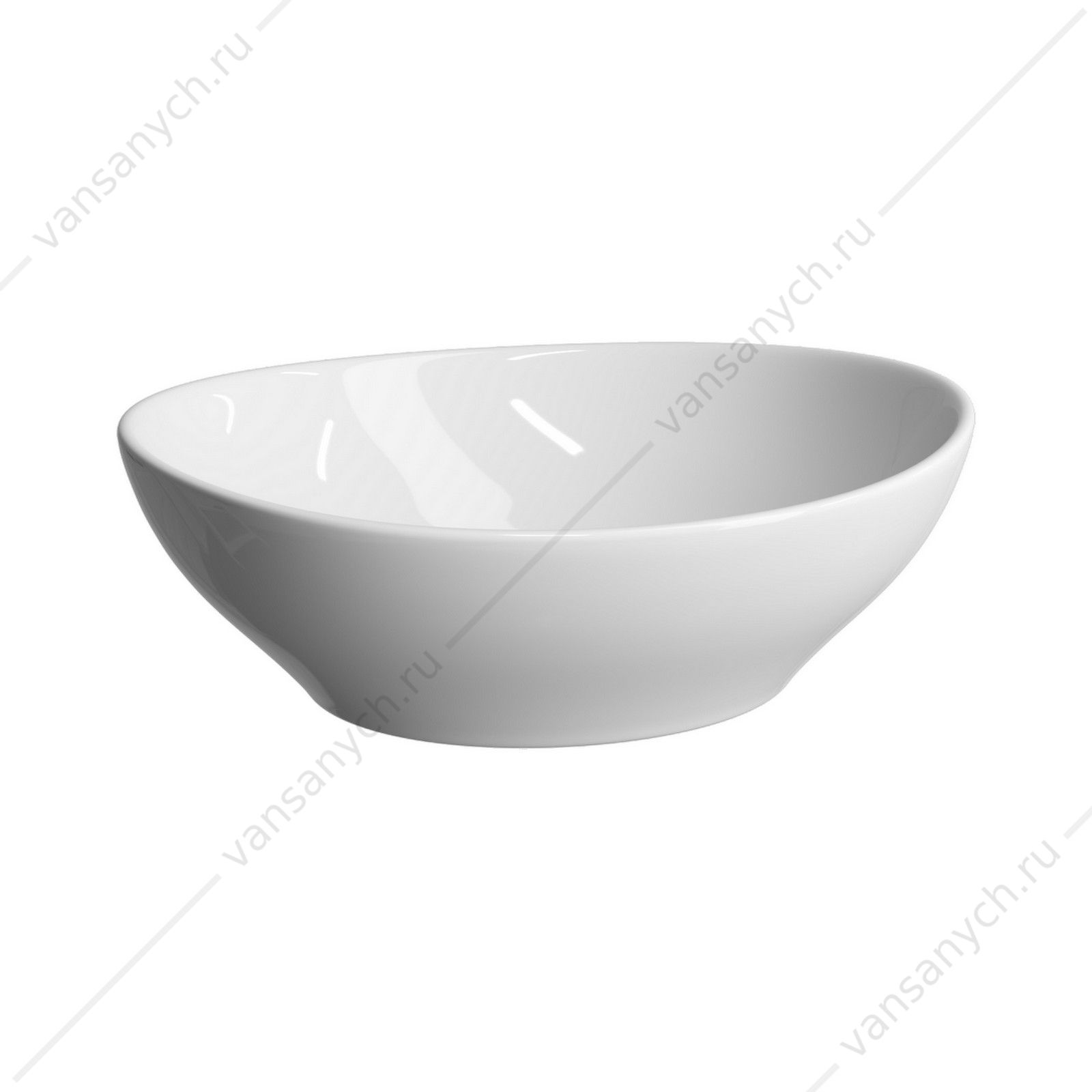 Раковина 41см Ceramica Nova ELEMENT CN6016 накладная белый CERAMICA NOVA (Италия) купить в Тюмени (Ван Саныч™)