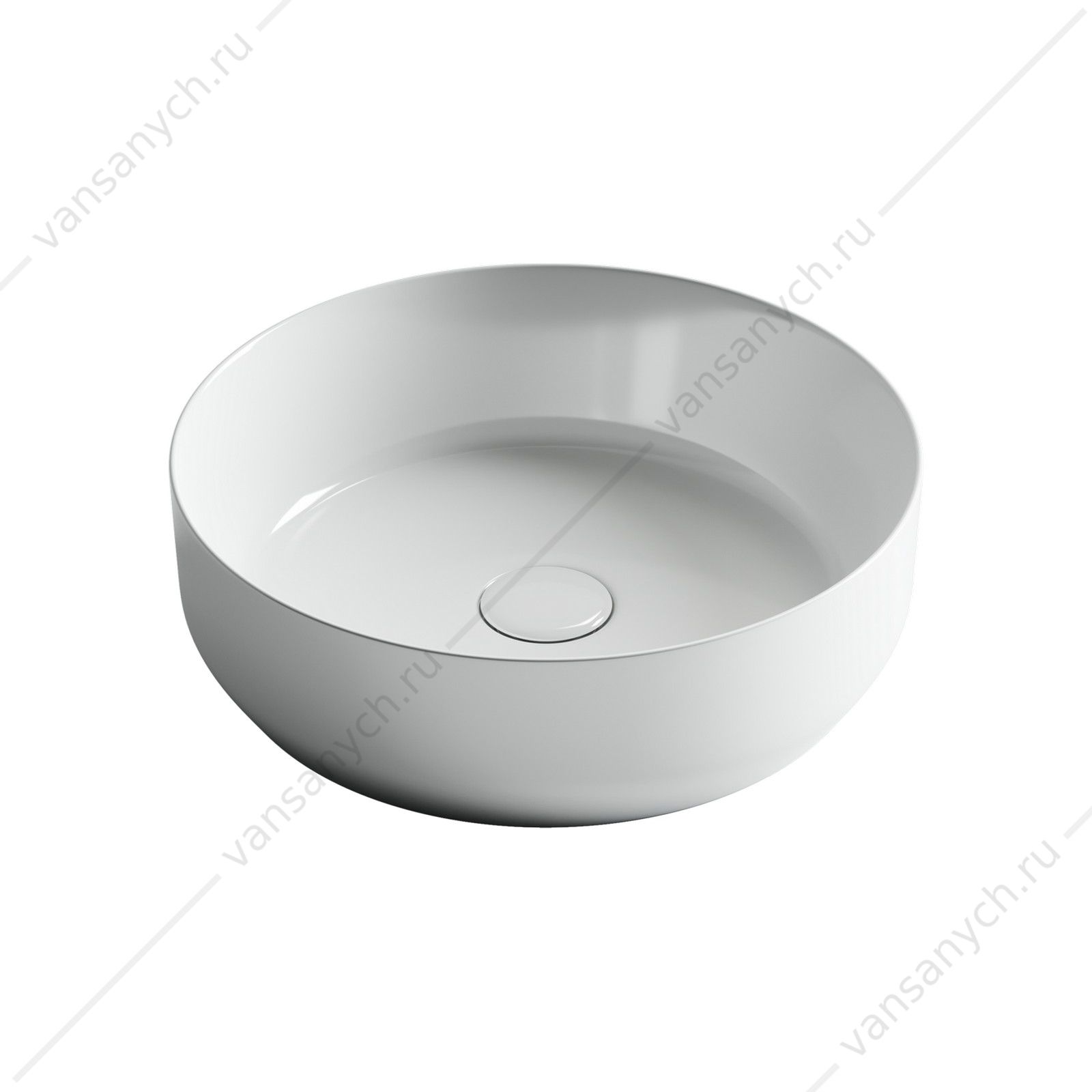 Раковина 39см Ceramica Nova ELEMENT CN6022 накладная белый CERAMICA NOVA (Италия) купить в Тюмени (Ван Саныч™)