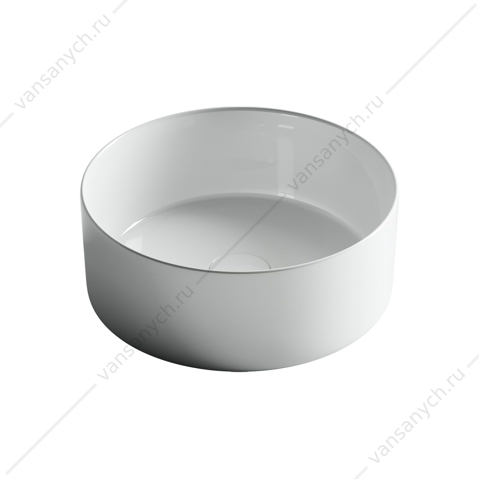 Раковина 36см Ceramica Nova ELEMENT CN6032 накладная белый CERAMICA NOVA (Италия) купить в Тюмени (Ван Саныч™)