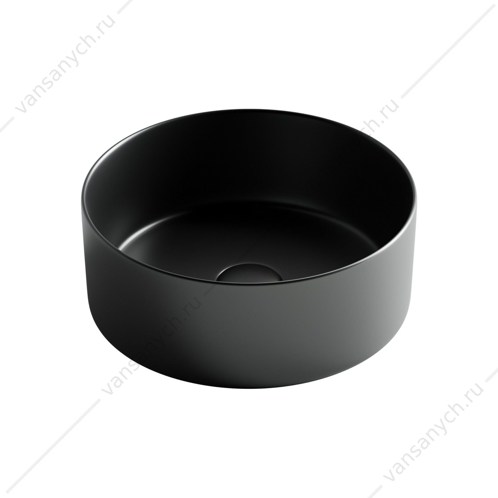 Раковина 36см Ceramica Nova ELEMENT CN6032MB накладная черный матовый CERAMICA NOVA (Италия) купить в Тюмени (Ван Саныч™)
