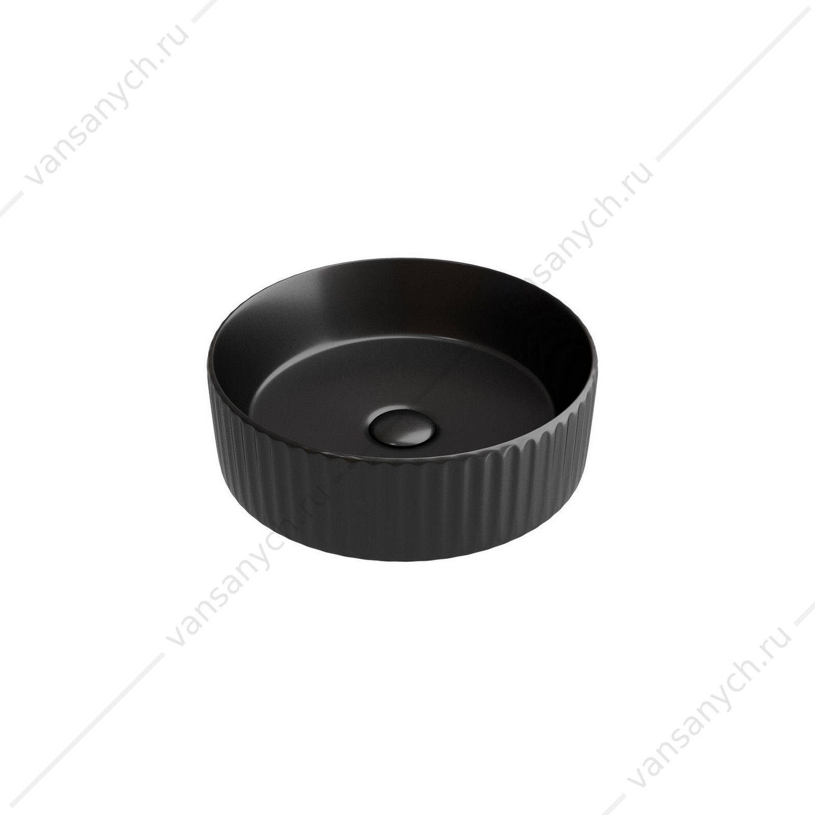 Раковина 36см Ceramica Nova ELEMENT CN6057MB накладная черный матовый CERAMICA NOVA (Италия) купить в Тюмени (Ван Саныч™)