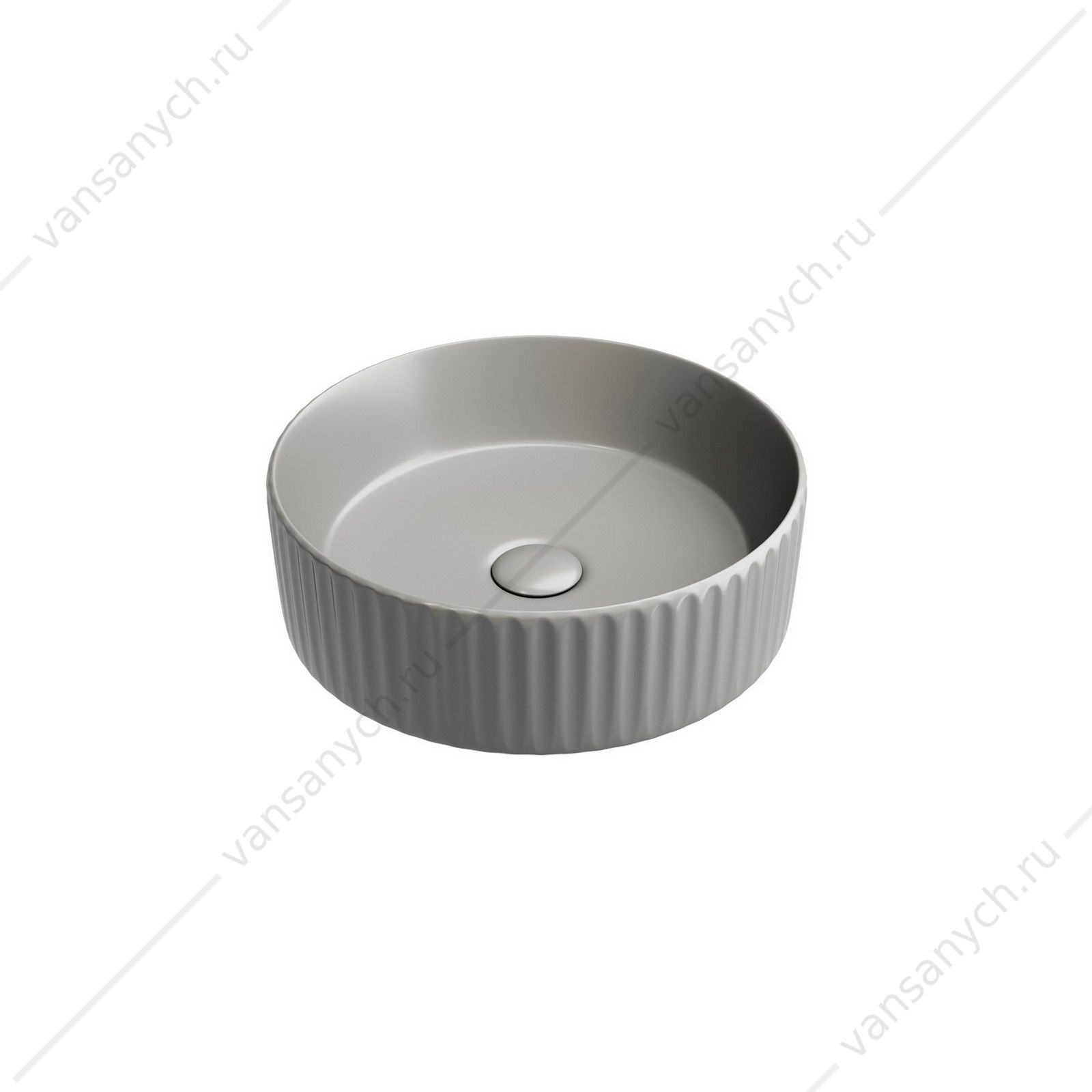 Раковина 36см Ceramica Nova ELEMENT CN6057MH накладная антрацит матовый CERAMICA NOVA (Италия) купить в Тюмени (Ван Саныч™)