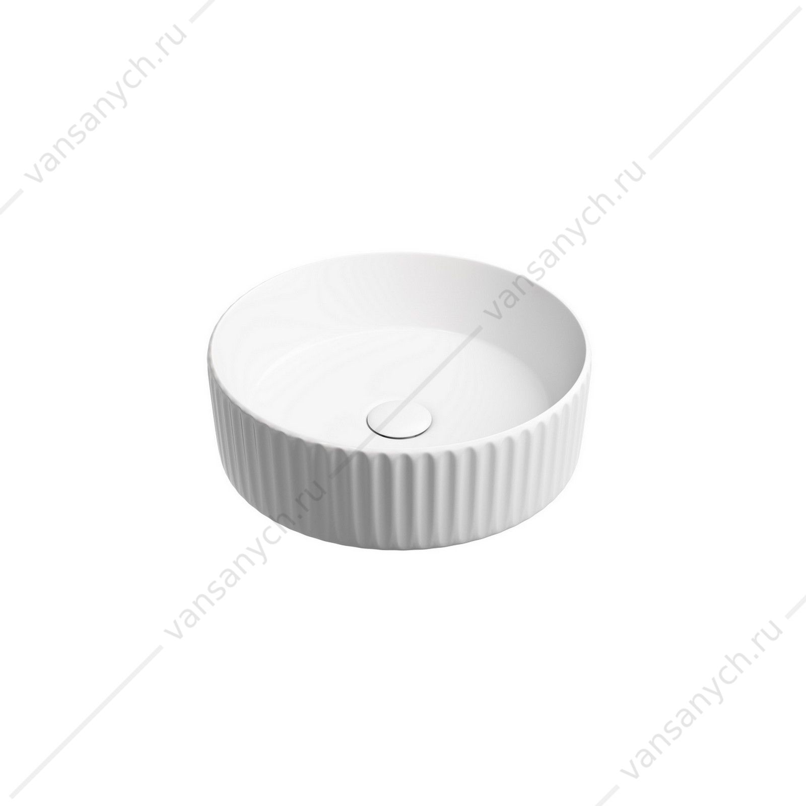 Раковина 36см Ceramica Nova ELEMENT CN6057MW накладная белый матовый CERAMICA NOVA (Италия) купить в Тюмени (Ван Саныч™)