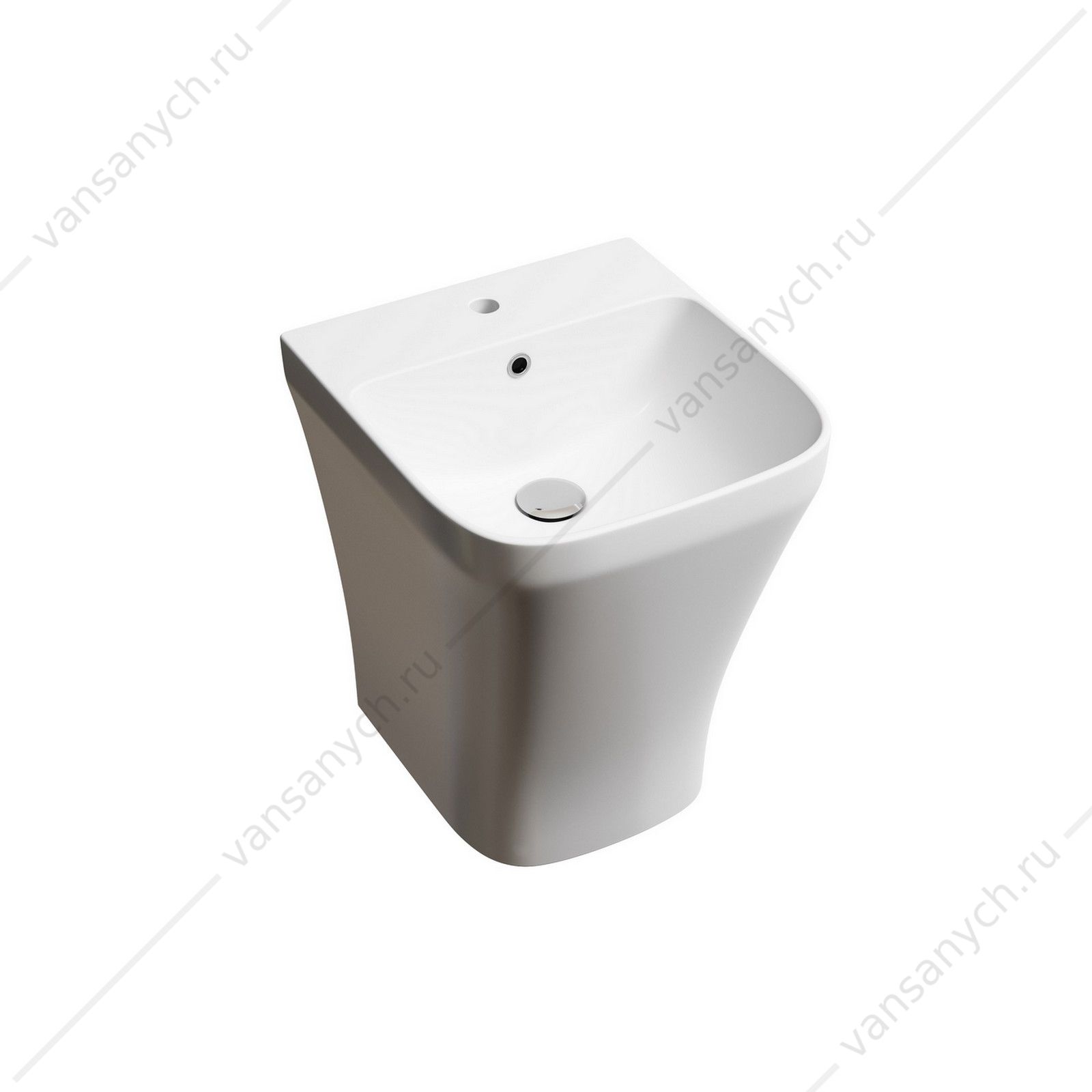 Раковина 37см Ceramica Nova DION CN6067 подвесная белый CERAMICA NOVA (Италия) купить в Тюмени (Ван Саныч™)