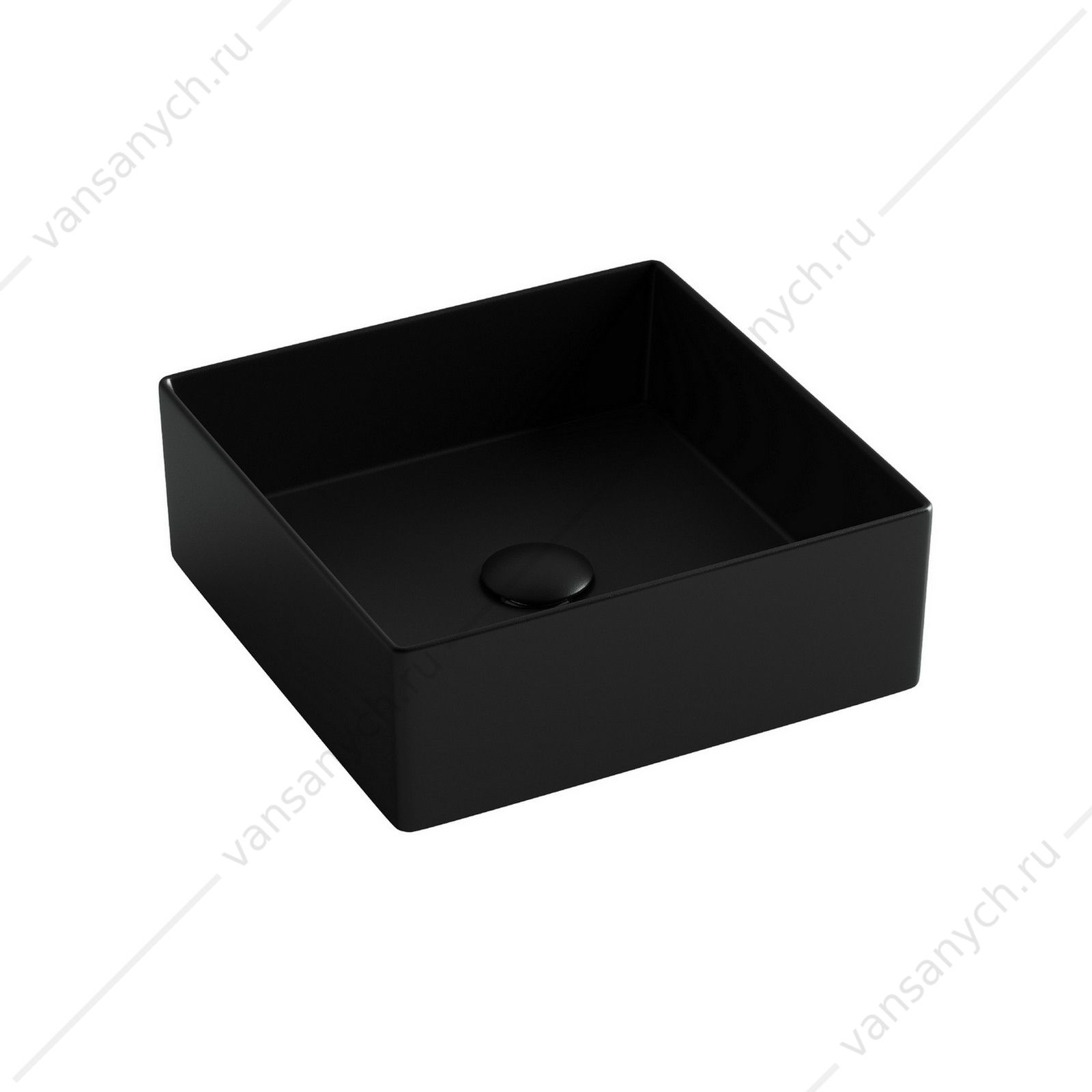 Раковина 36см Ceramica Nova ELEMENT CN6068MB накладная черный матовый CERAMICA NOVA (Италия) купить в Тюмени (Ван Саныч™)