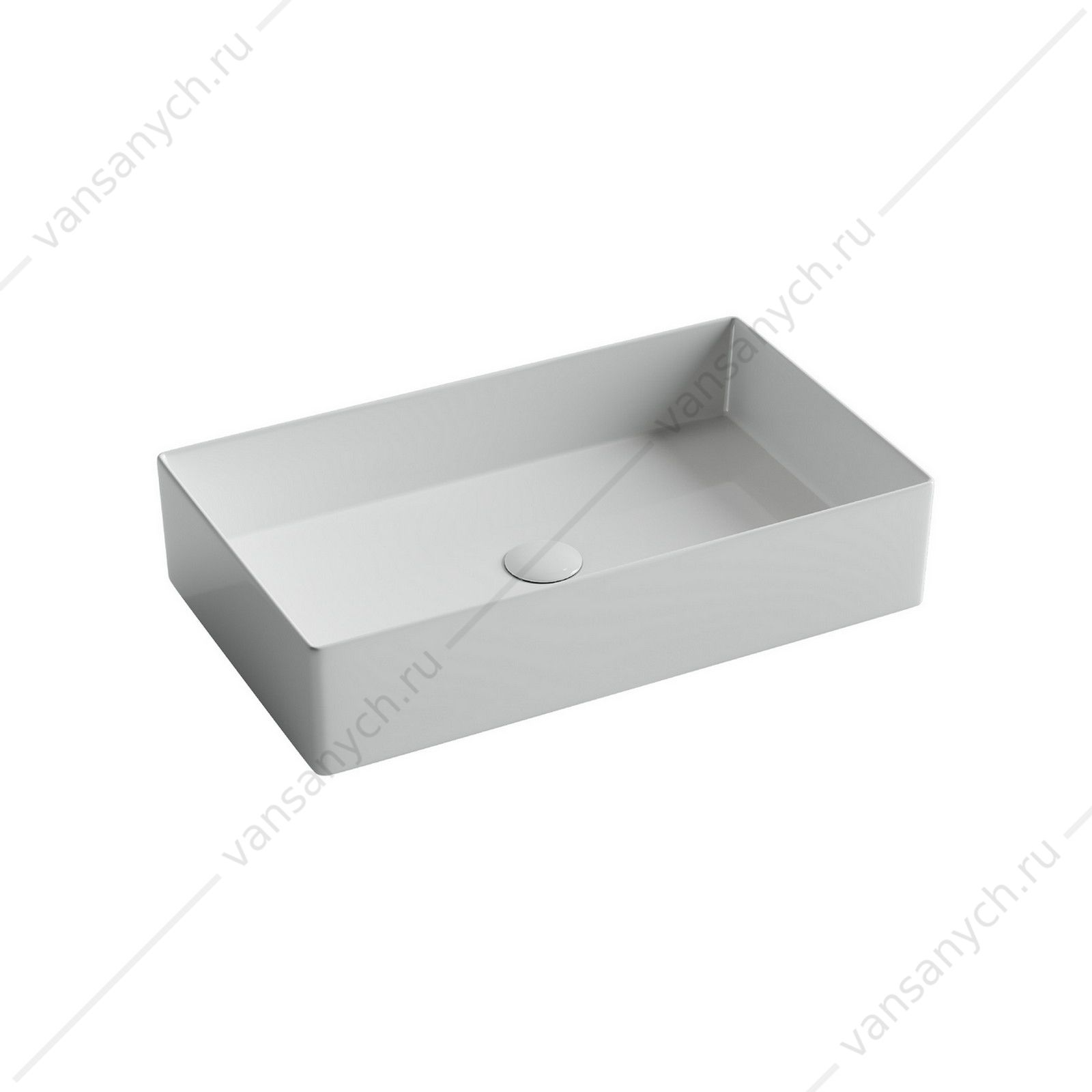Раковина 60см Ceramica Nova ELEMENT CN6070 накладная белый CERAMICA NOVA (Италия) купить в Тюмени (Ван Саныч™)