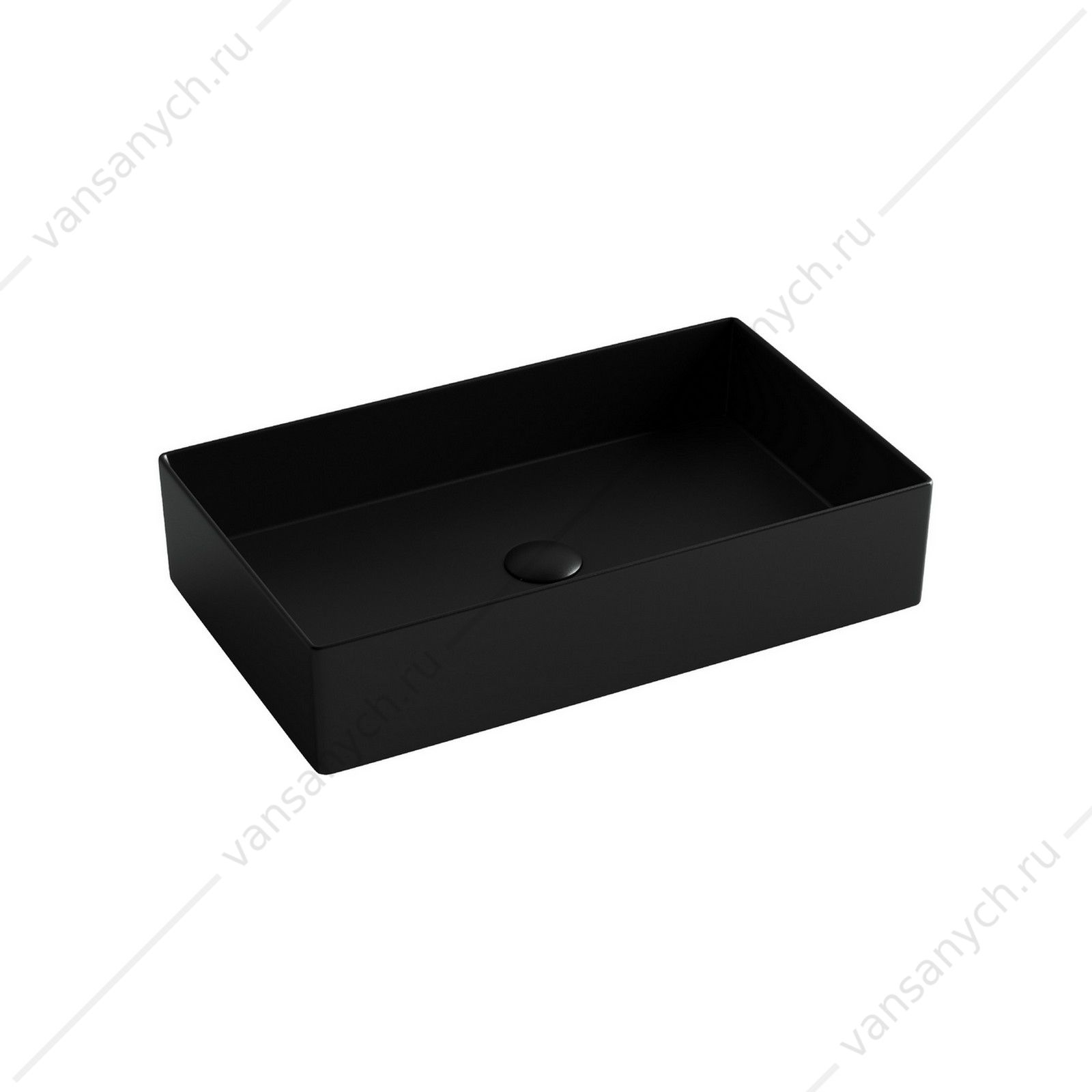 Раковина 60см Ceramica Nova ELEMENT CN6070MB накладная черный матовый CERAMICA NOVA (Италия) купить в Тюмени (Ван Саныч™)