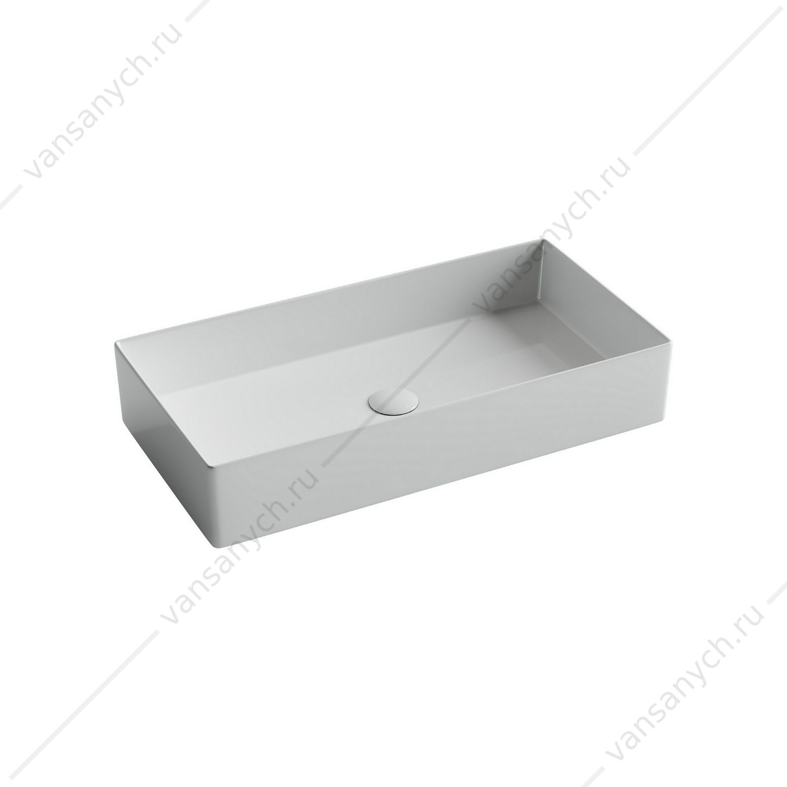 Раковина 70см Ceramica Nova ELEMENT CN6071 накладная белый CERAMICA NOVA (Италия) купить в Тюмени (Ван Саныч™)
