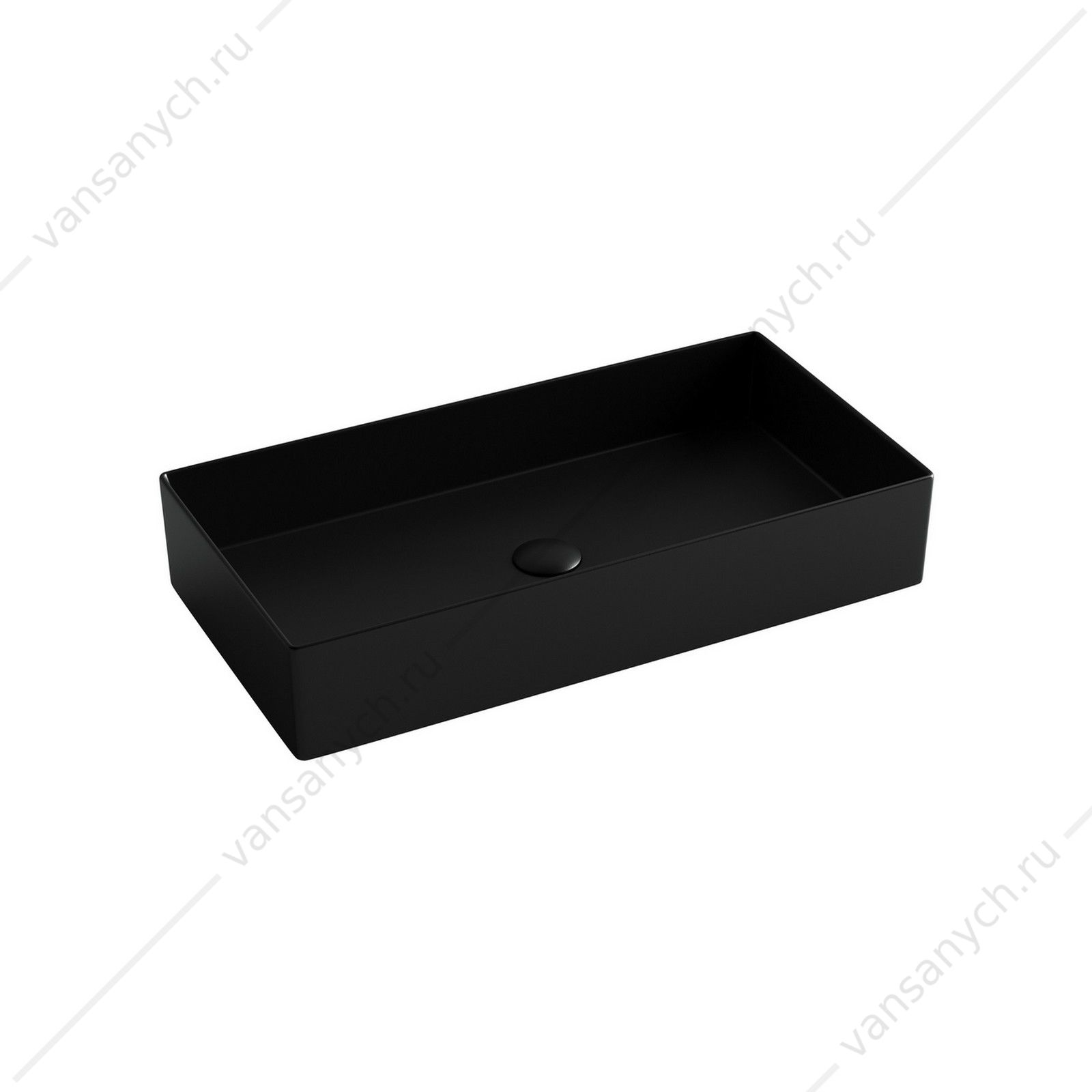 Раковина 70см Ceramica Nova ELEMENT CN6071MB накладная черный матовый CERAMICA NOVA (Италия) купить в Тюмени (Ван Саныч™)