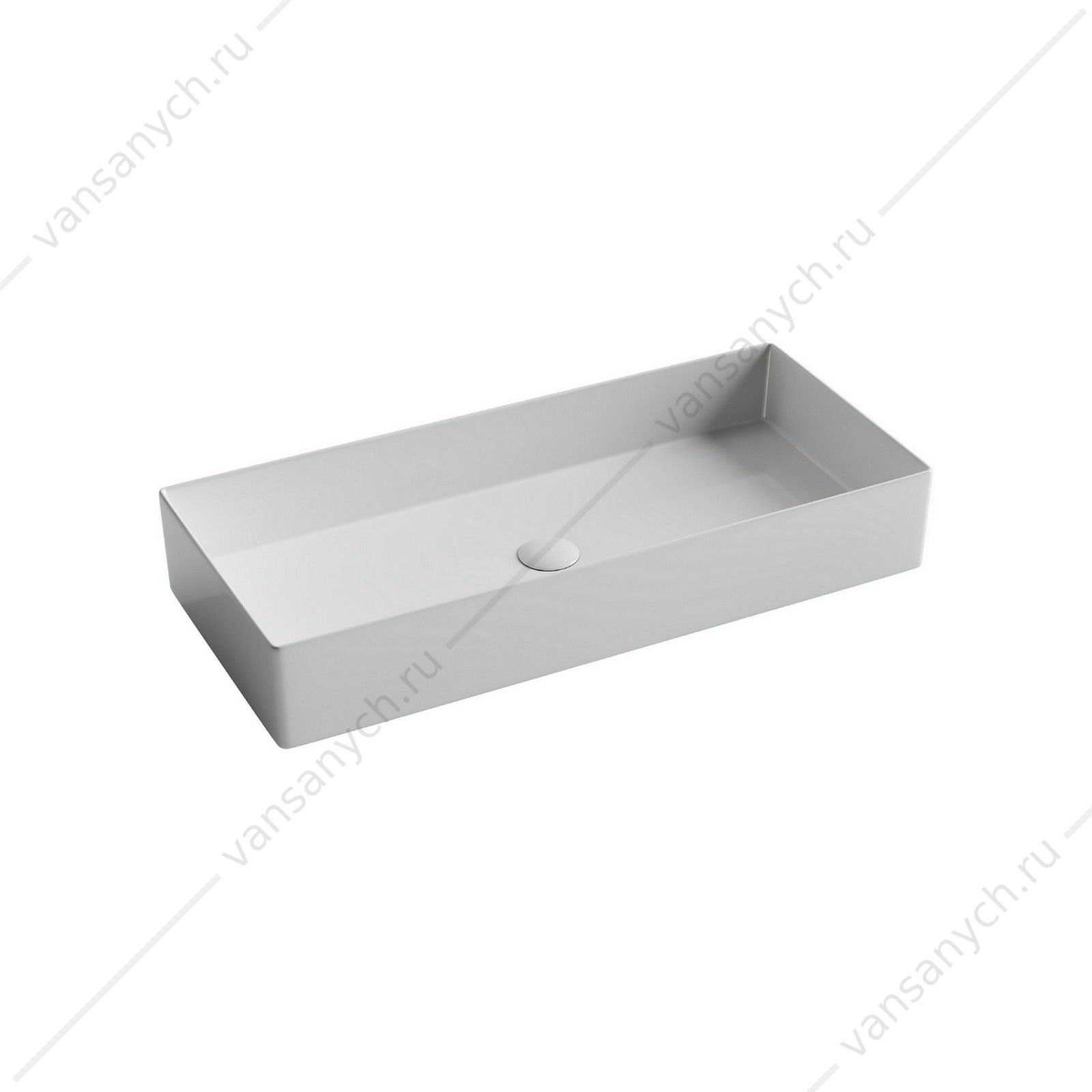 Раковина 80см Ceramica Nova ELEMENT CN6072 накладная белый CERAMICA NOVA (Италия) купить в Тюмени (Ван Саныч™)