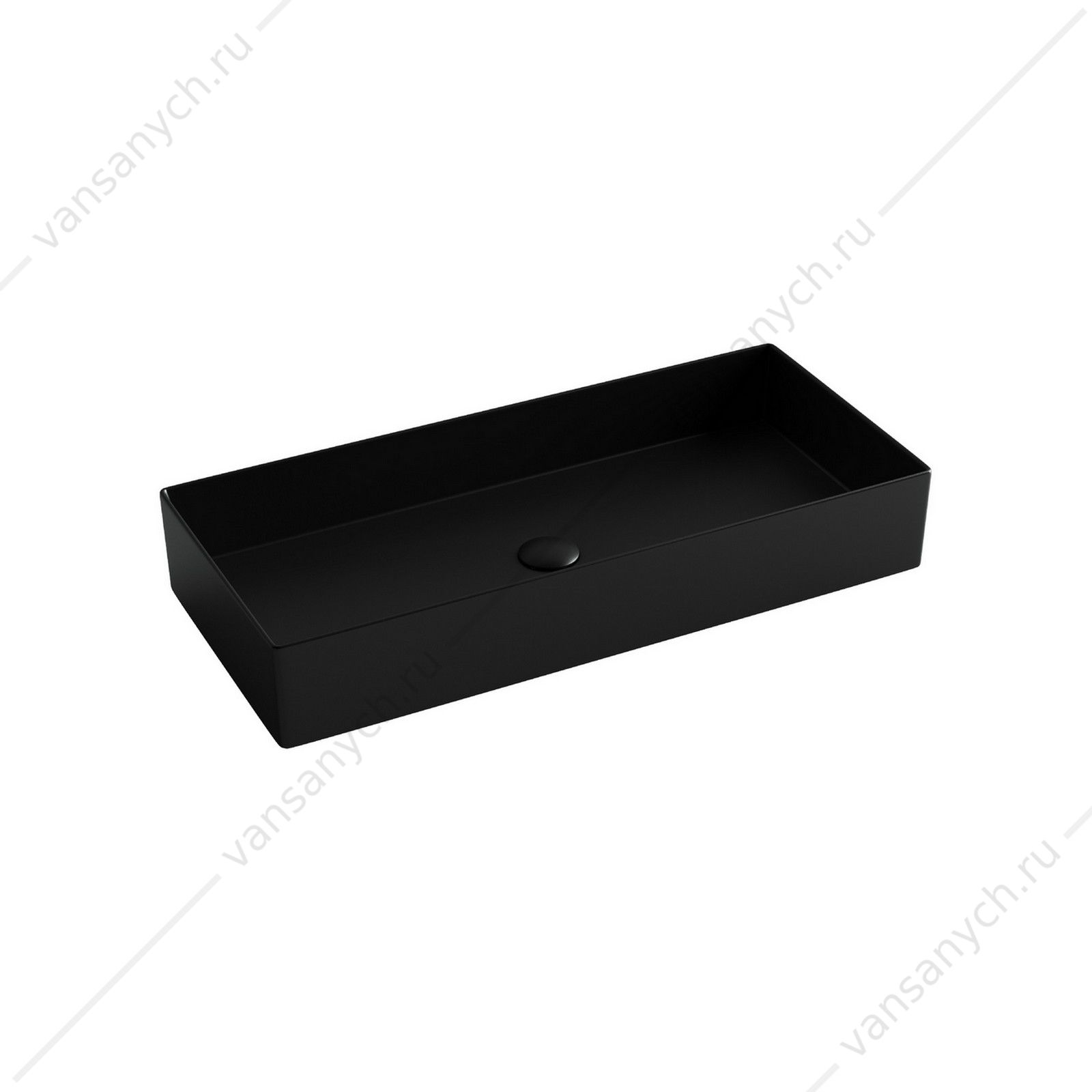 Раковина 80см Ceramica Nova ELEMENT CN6072MB накладная черный матовый CERAMICA NOVA (Италия) купить в Тюмени (Ван Саныч™)
