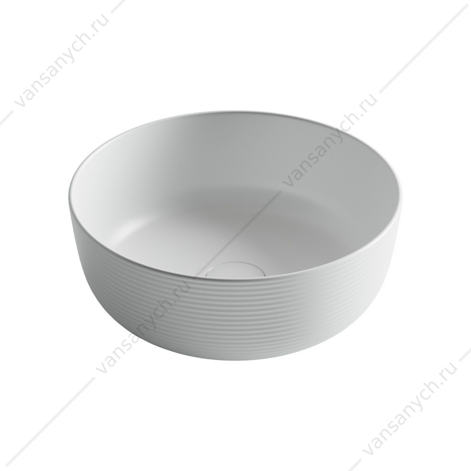 Раковина 36см Ceramica Nova ELEMENT CN6073MW накладная белый матовый CERAMICA NOVA (Италия) купить в Тюмени (Ван Саныч™)
