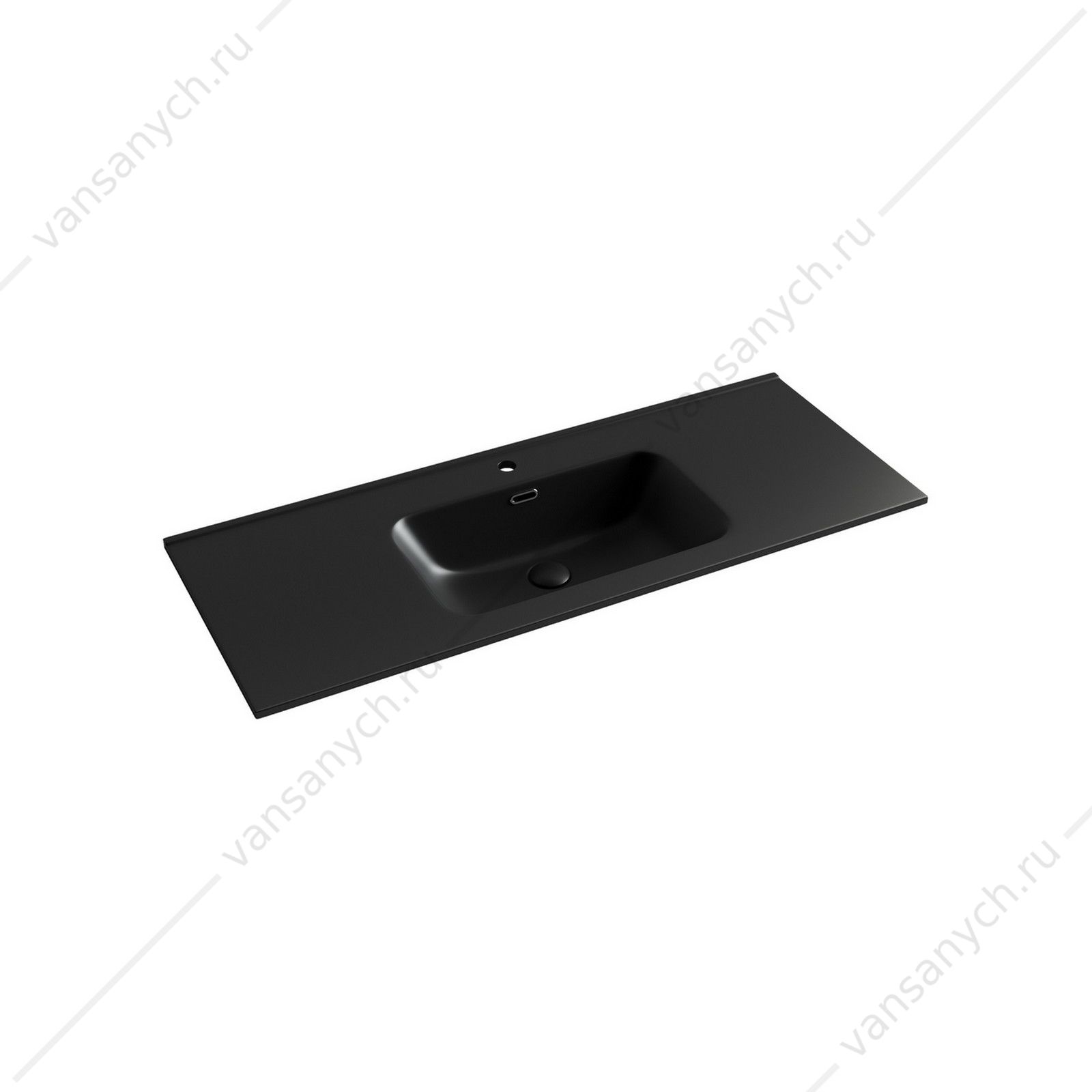 Раковина мебельная 121 SANCOS ELEMENT 121х18 Черный матовый CN7006MB CERAMICA NOVA (Италия) купить в Тюмени (Ван Саныч™)