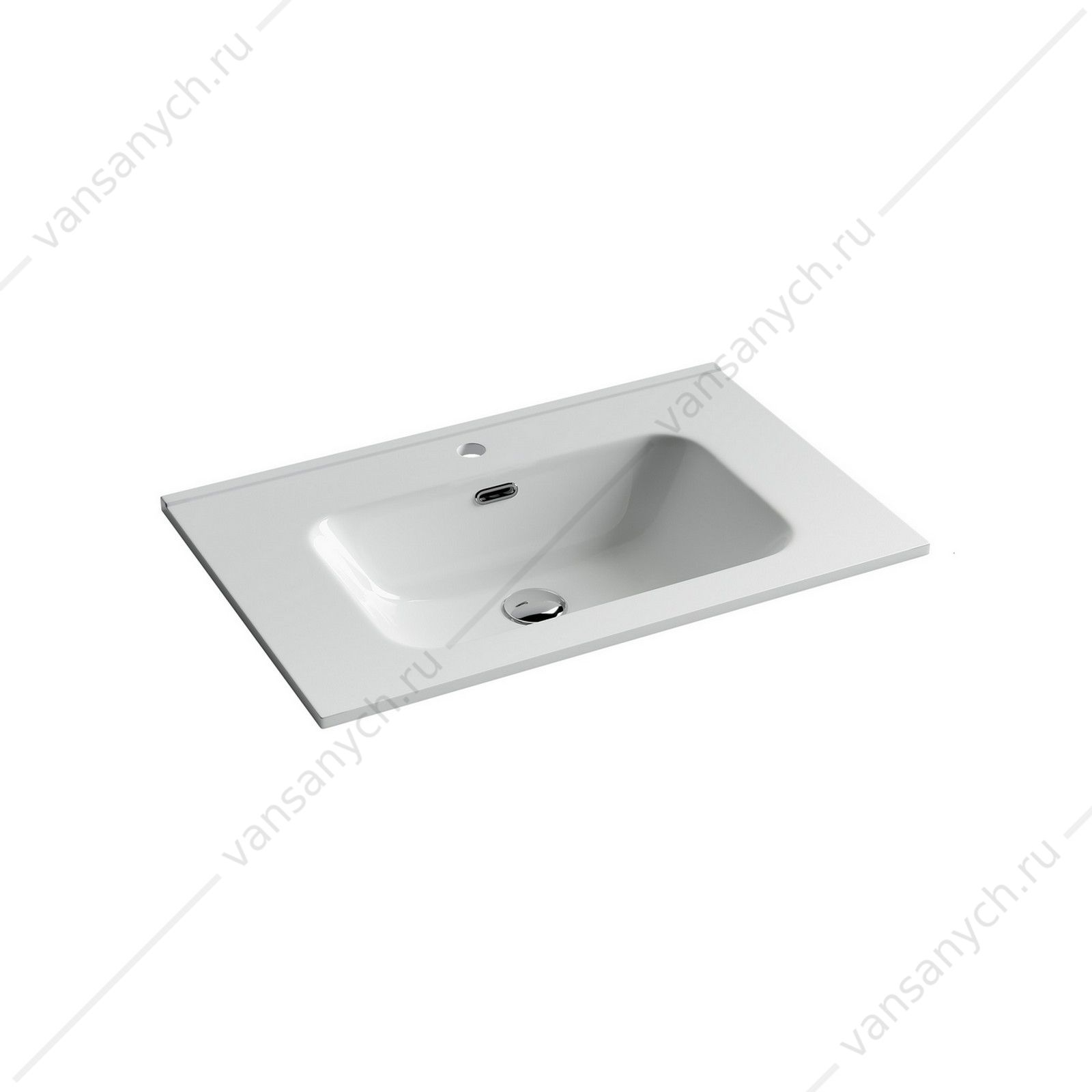 Раковина мебельная 71 SANCOS ELEMENT 71х18 Белый CN7007 CERAMICA NOVA (Италия) купить в Тюмени (Ван Саныч™)