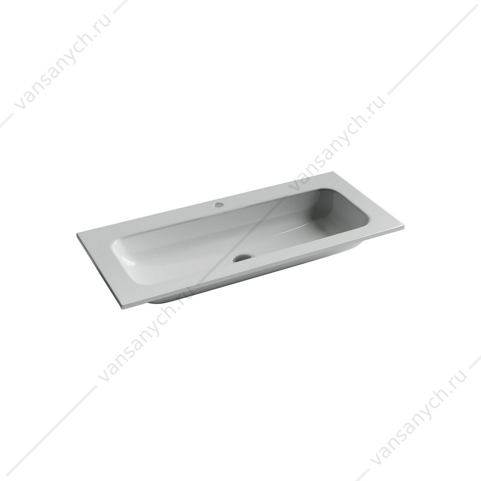 Раковина мебельная 101 SANCOS GRACE 101х13, 7 Белый CN7013 CERAMICA NOVA (Италия) купить в Тюмени (Ван Саныч™)
