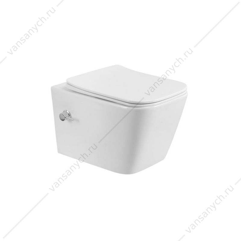 Унитаз с функцией биде, смыв Торнадо, со смесителем BELBAGNO KRAFT-TOR подвесной BB7106CH-TOR-BS/SC Belbagno (Италия) купить в Тюмени (Ван Саныч™)