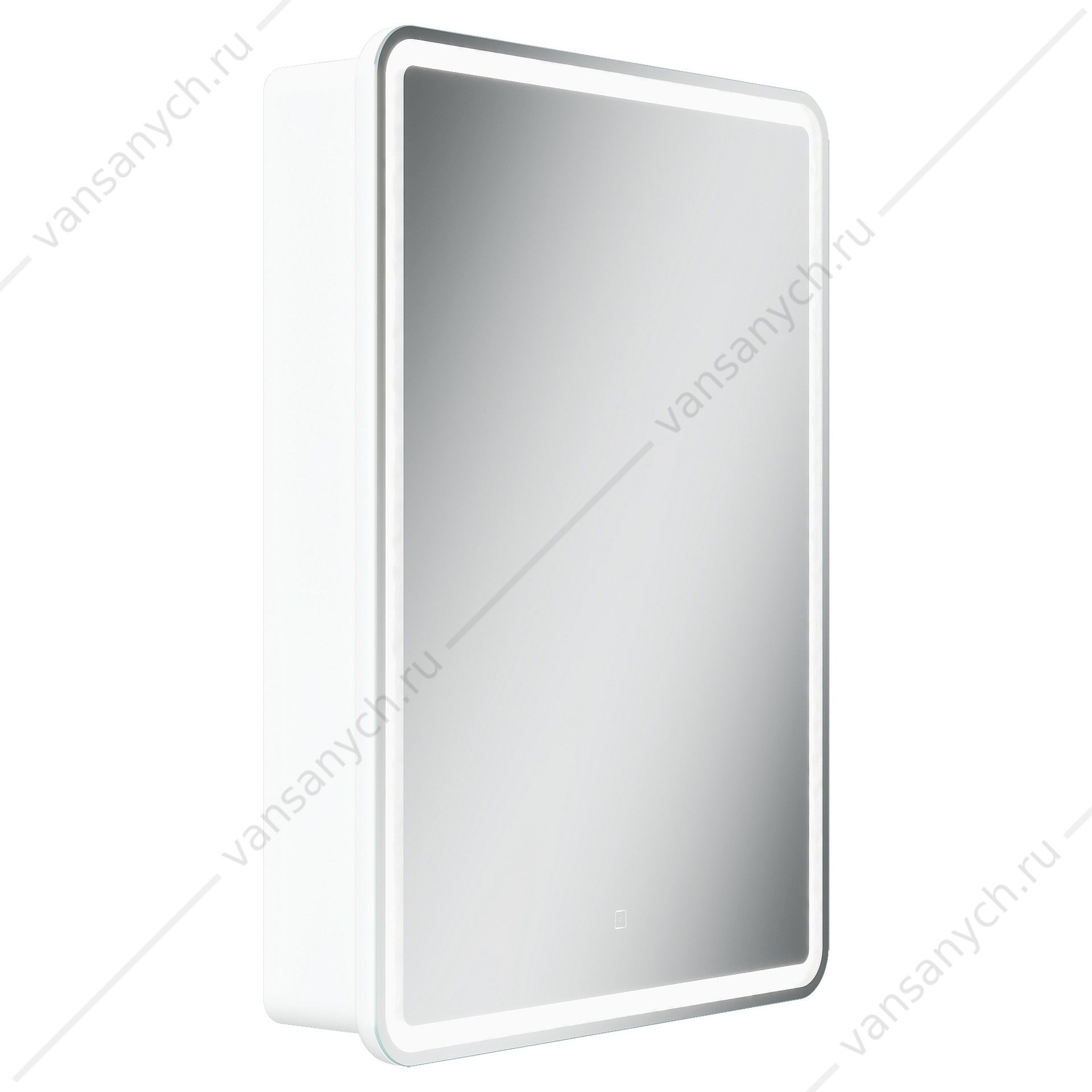 Зеркальный шкаф 60 SANCOS Diva 60х80 Белый, R, с подсветкой, сенсор, DI600 SANCOS (Италия) купить в Тюмени (Ван Саныч™)