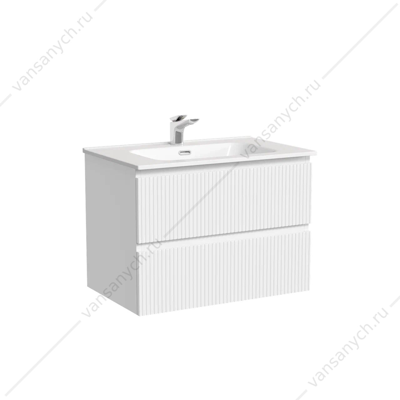 Тумба под раковину 70 подвесная SANCOS FOLK 69х50 Bianco FL70W SANCOS (Италия) купить в Тюмени (Ван Саныч™)