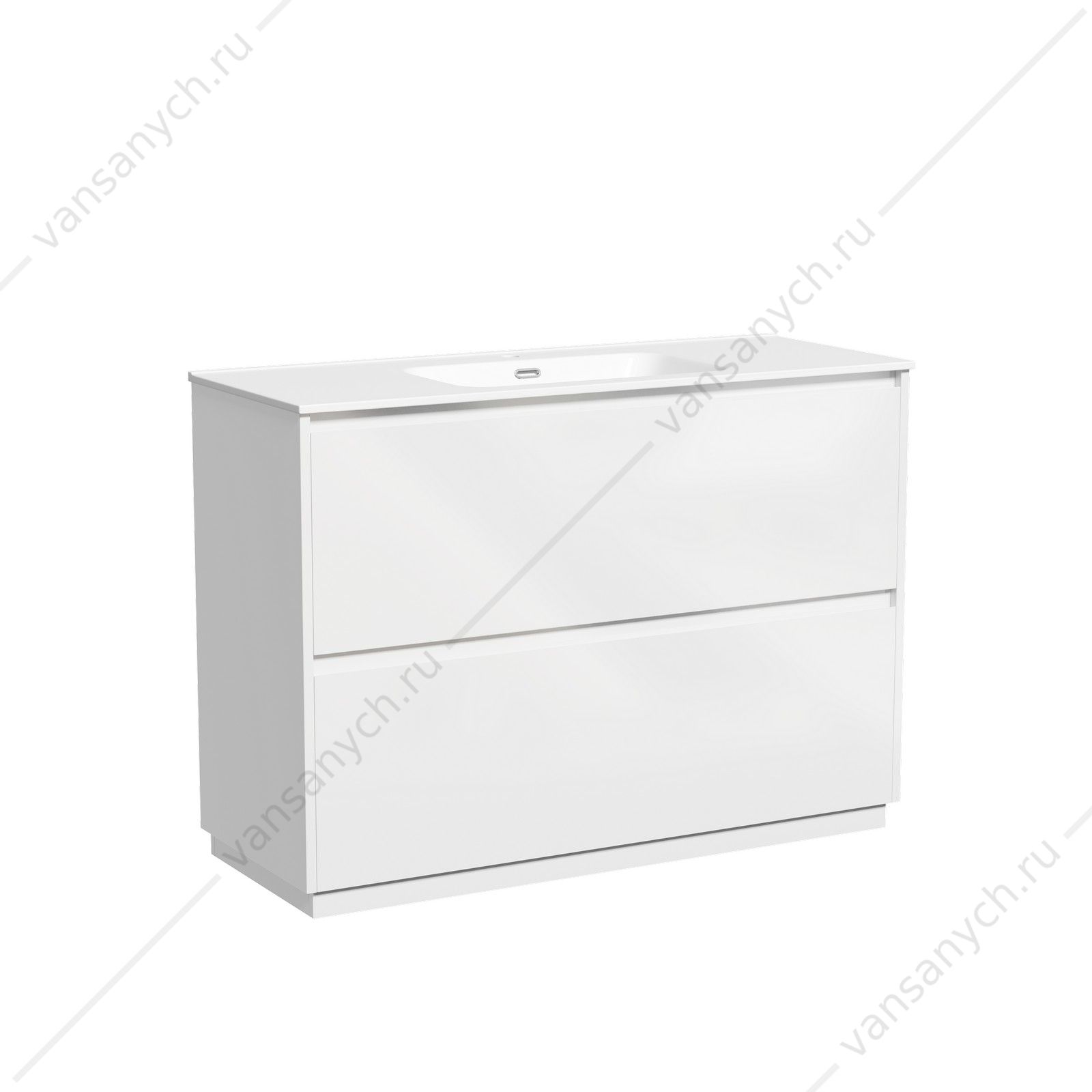 Тумба под раковину 120 напольная SANCOS Libra Floor 119х84 Белый LB120F-1W SANCOS (Италия) купить в Тюмени (Ван Саныч™)